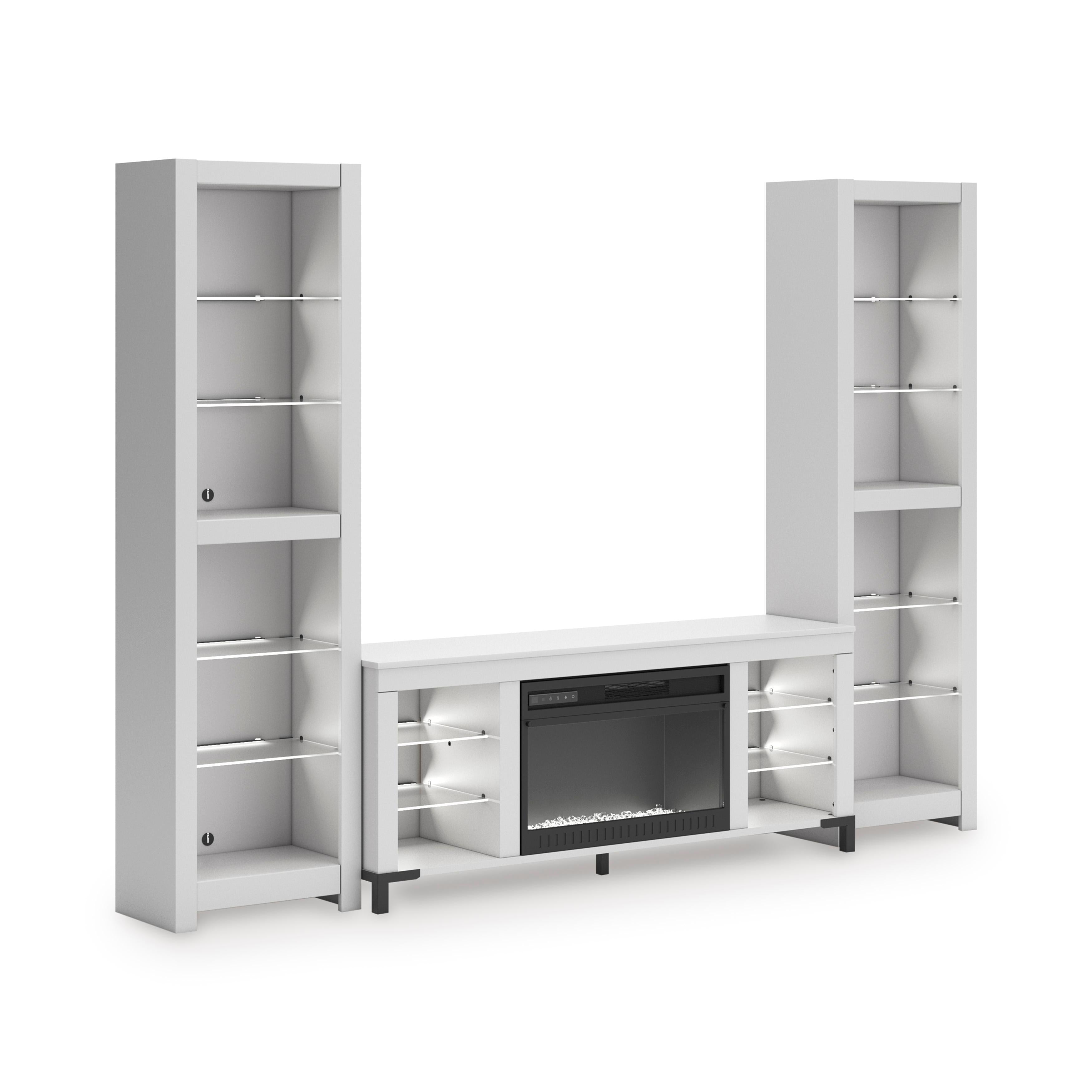 Signature Design by Ashley Brollevi W2722W1 3 pc Entertainment Center - Image 2