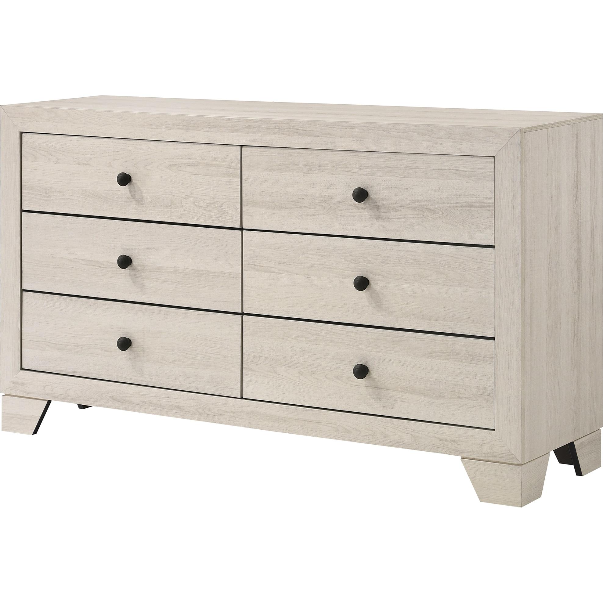 Crown Mark Atticus B6982-1 Dresser - White - Image 1