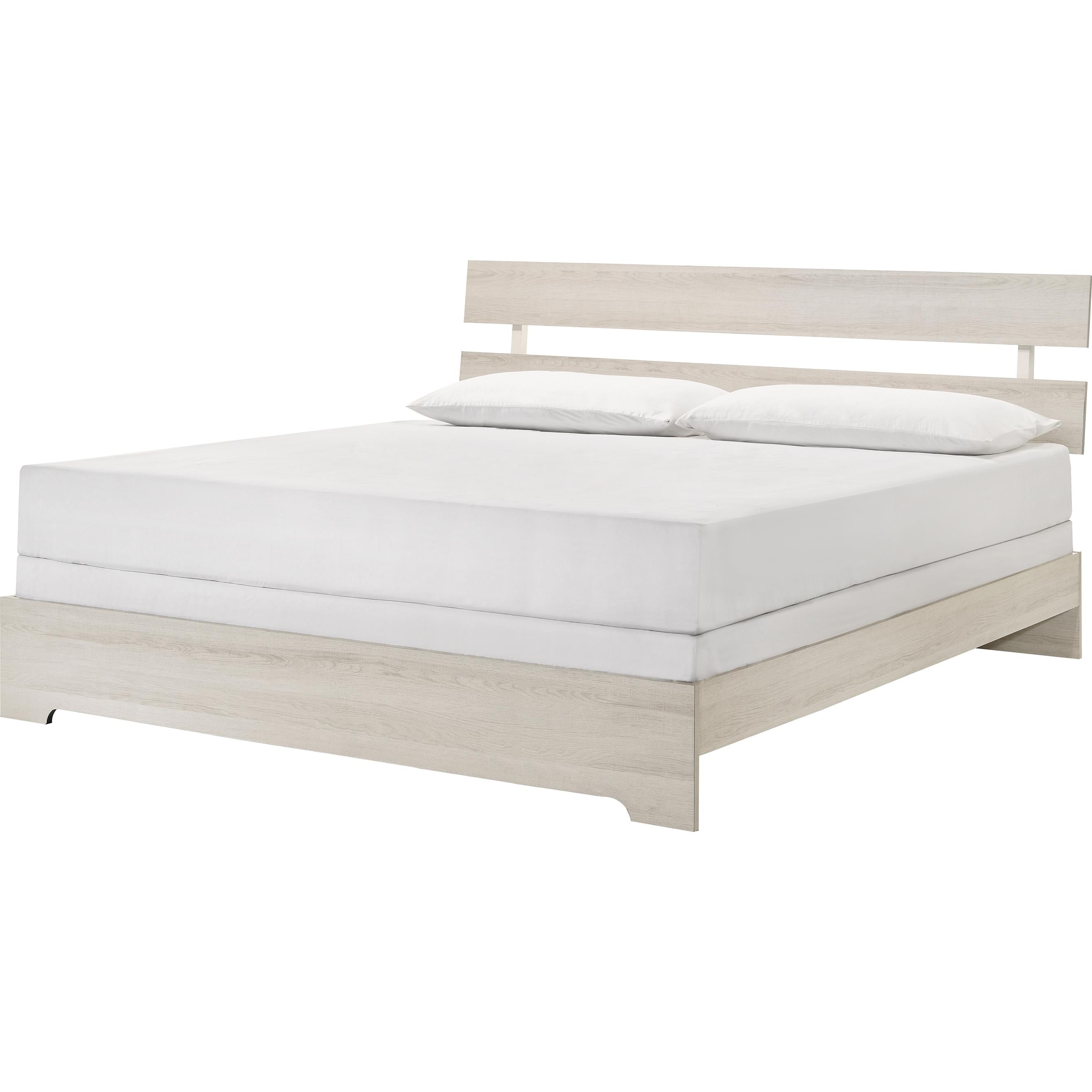 Crown Mark Atticus B6982-K-BED King Bed - White - Image 1