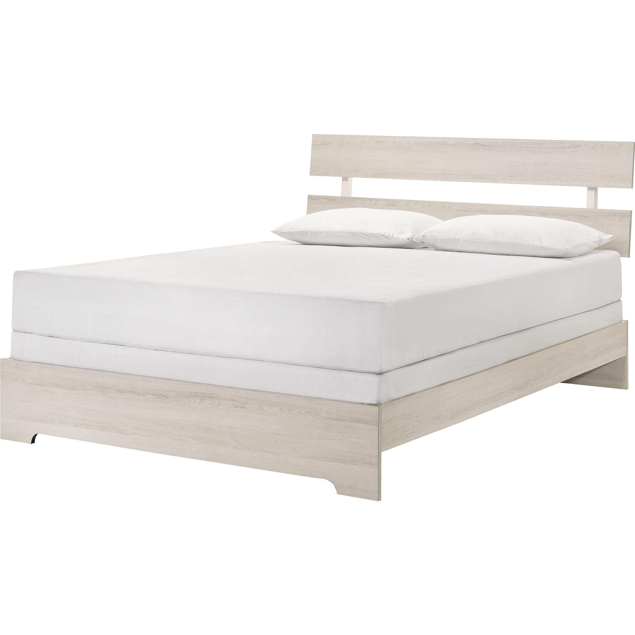 Crown Mark Atticus B6982-Q-BED Queen Bed - White - Image 1