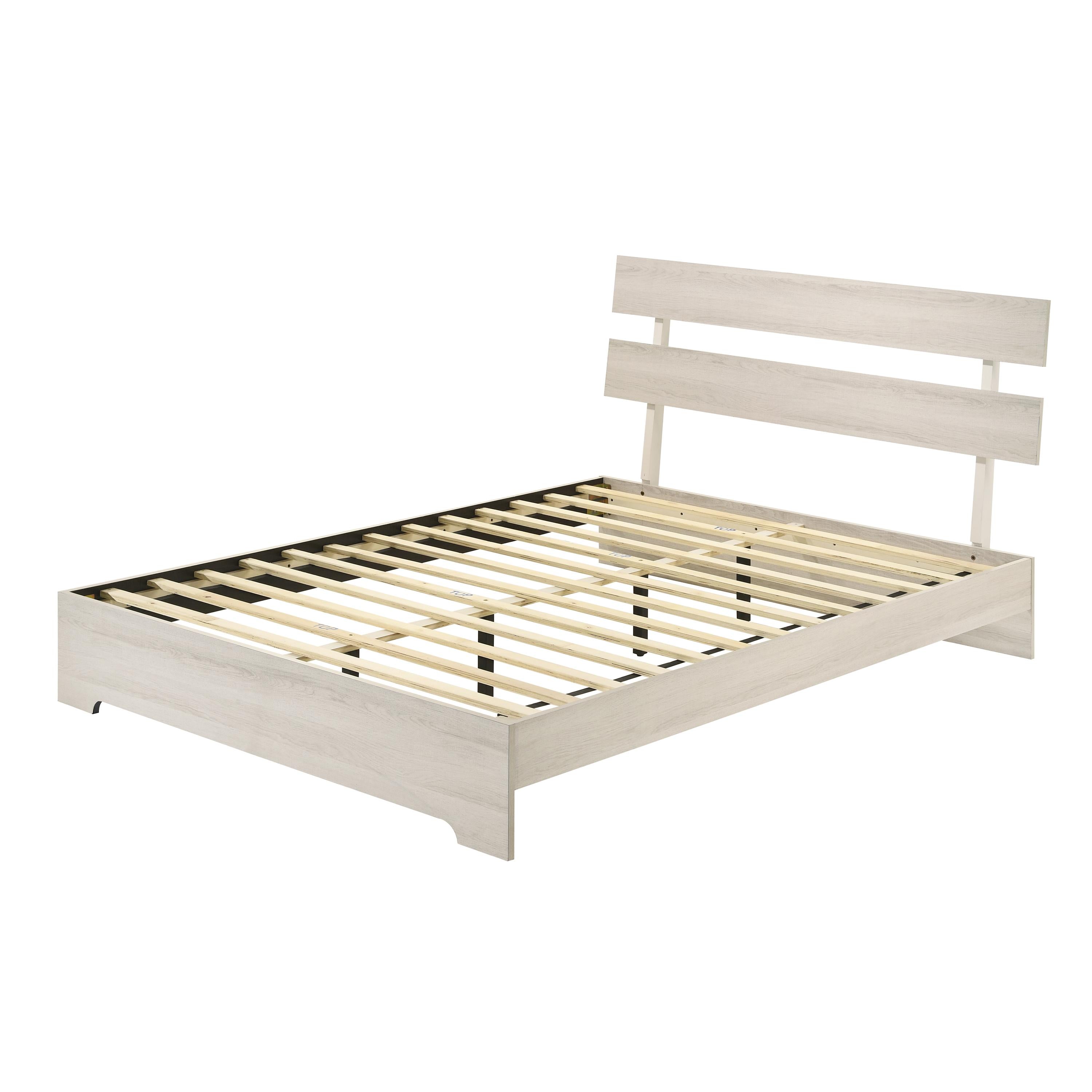 Crown Mark Atticus B6982-Q-BED Queen Bed - White - Image 2