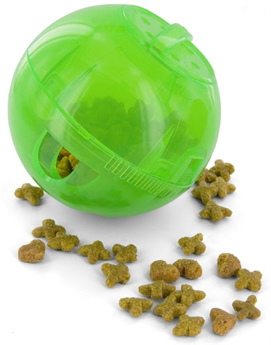 Petsafe Slimcat Food Ball Green - Image 1