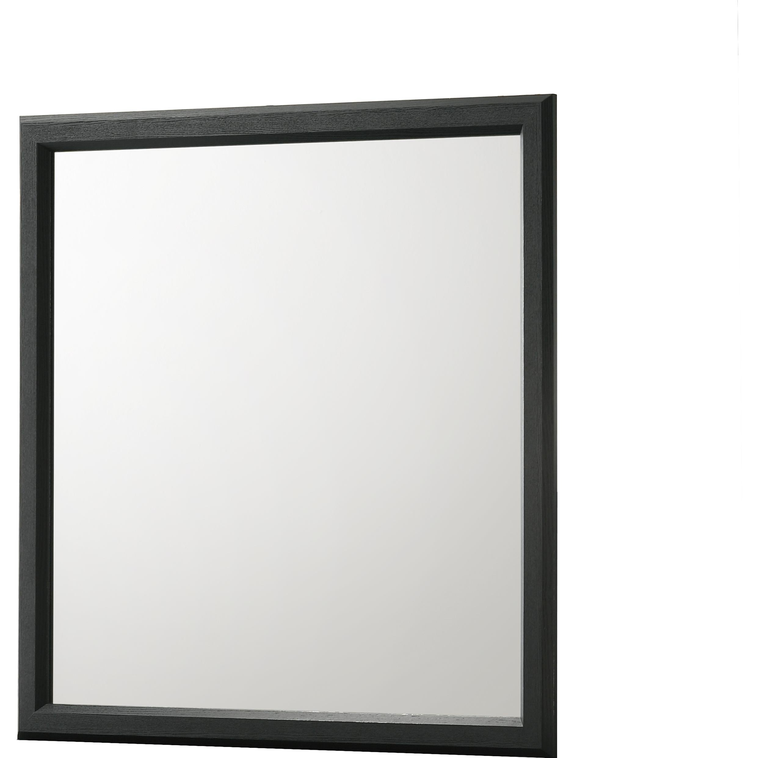 Crown Mark Charlie B9235-11 Dresser Mirror - Charcoal - Image 1