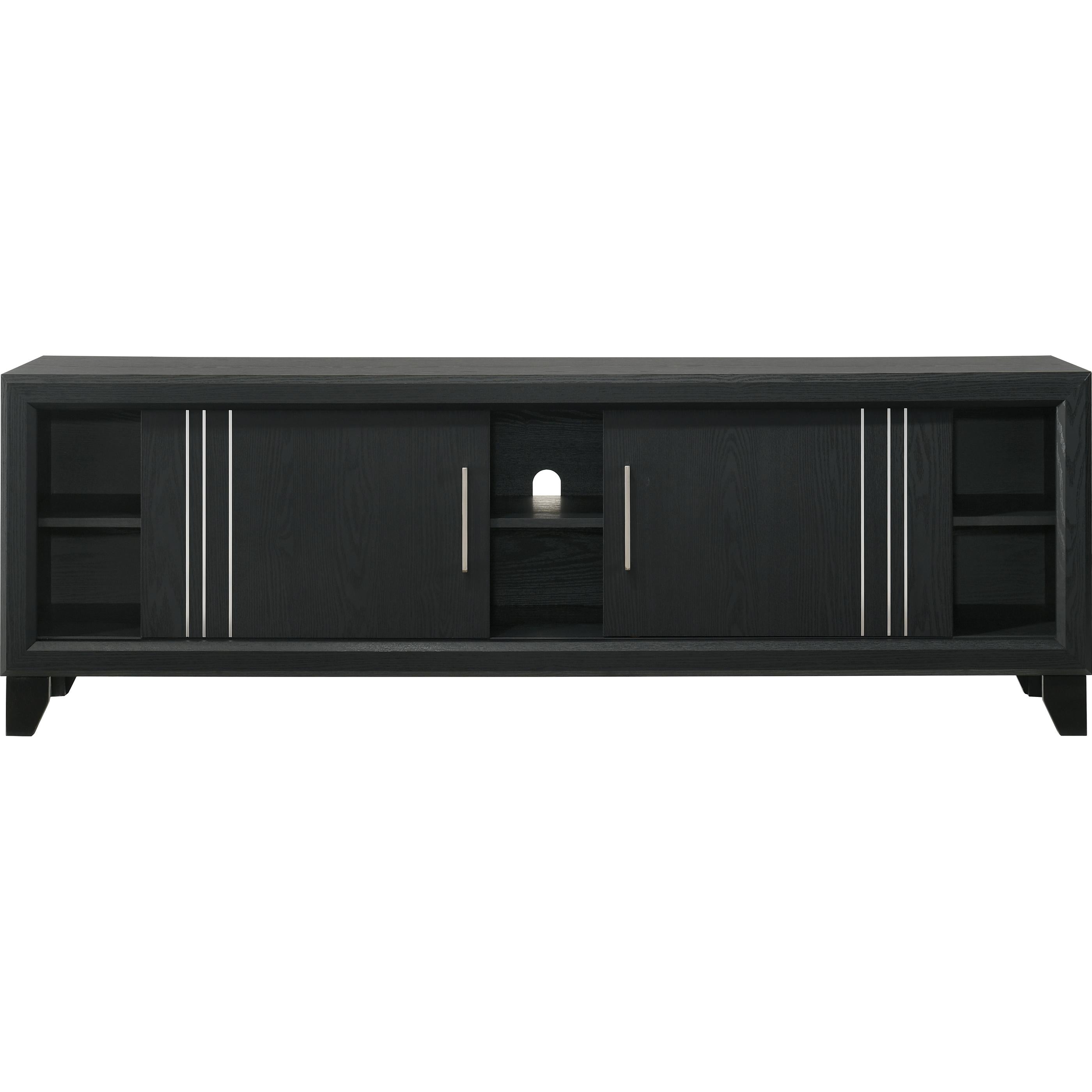 Crown Mark Charlie B9235-9 TV Stand - Charcoal - Image 3