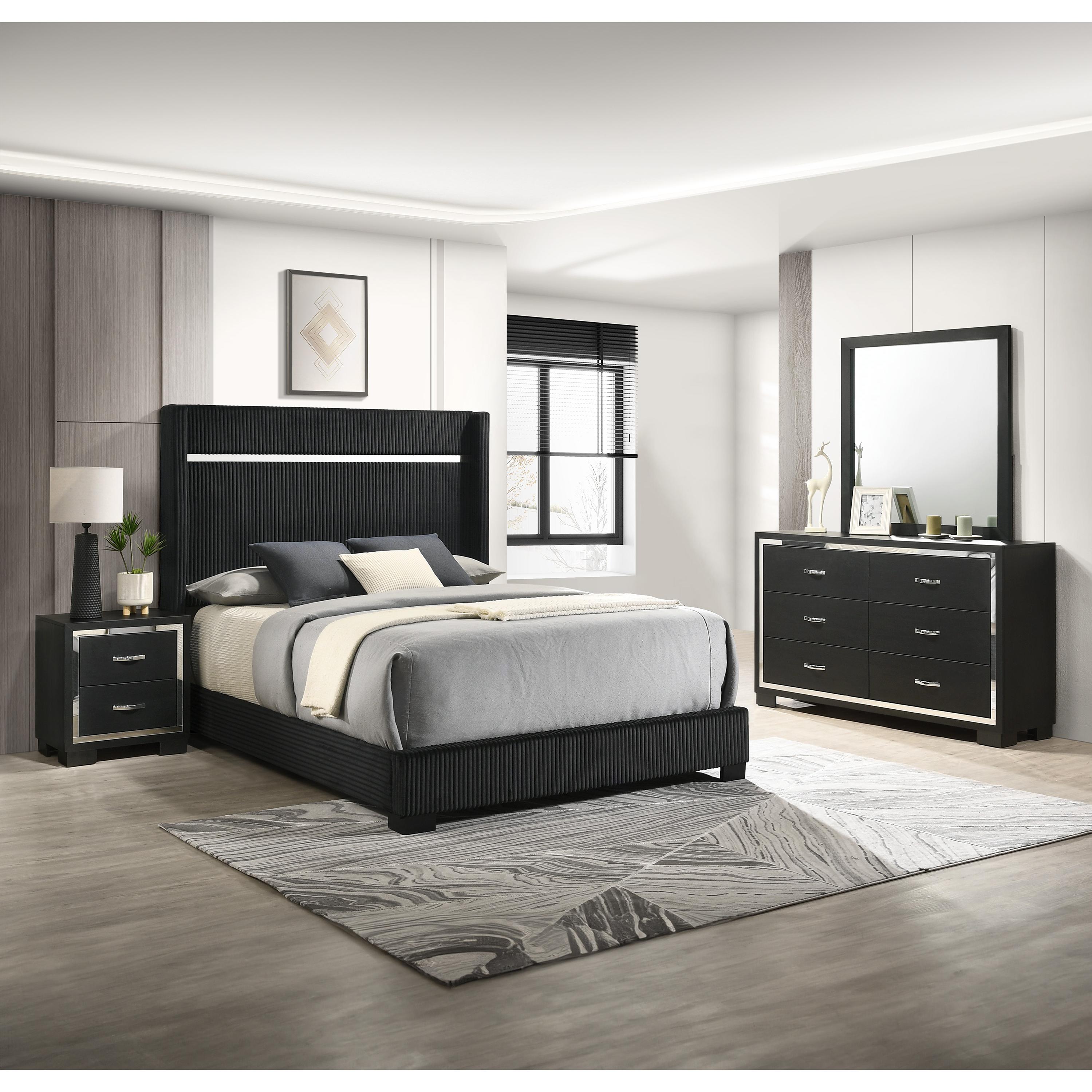 Crown Mark Gennro B9295-2 Nightstand - Image 3