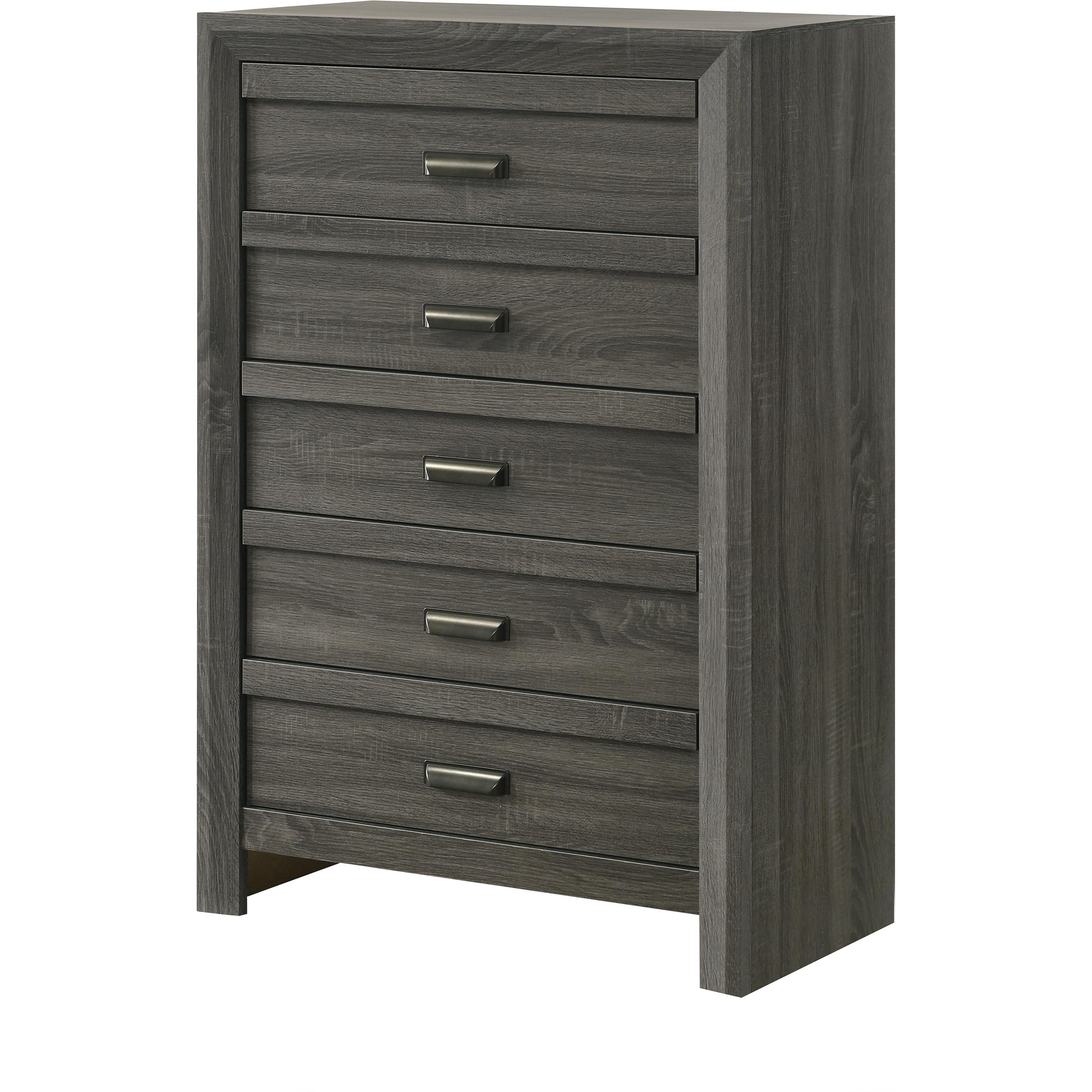 Crown Mark Valor B9335-4 Chest - Grey - Image 1