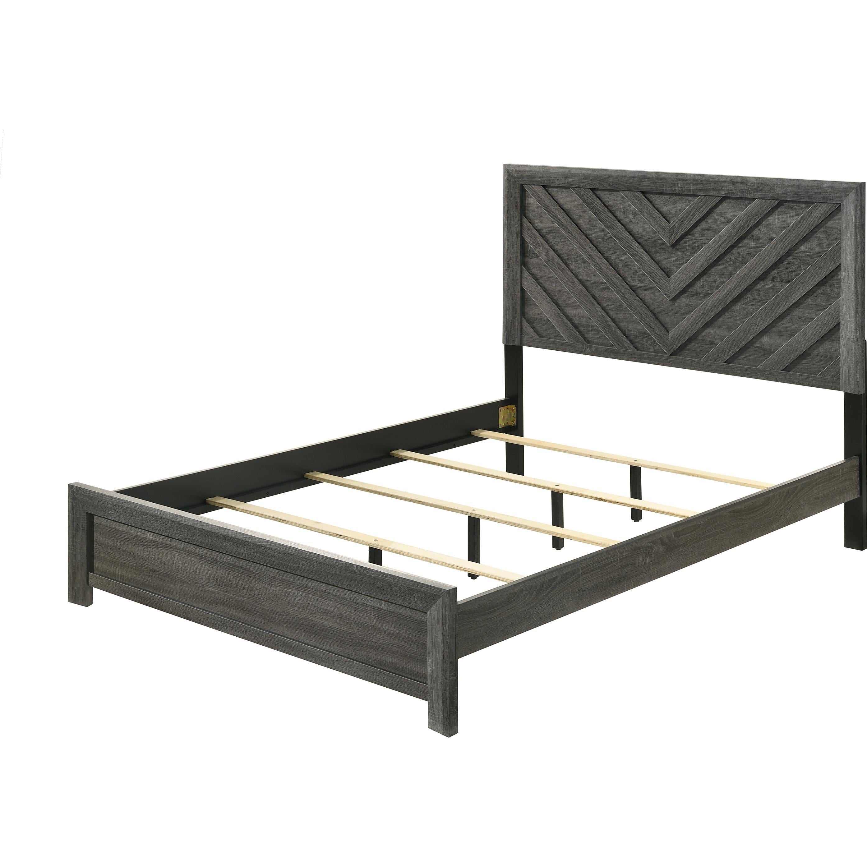 Crown Mark Valor B9335-Q Queen Bed - Grey - Image 2