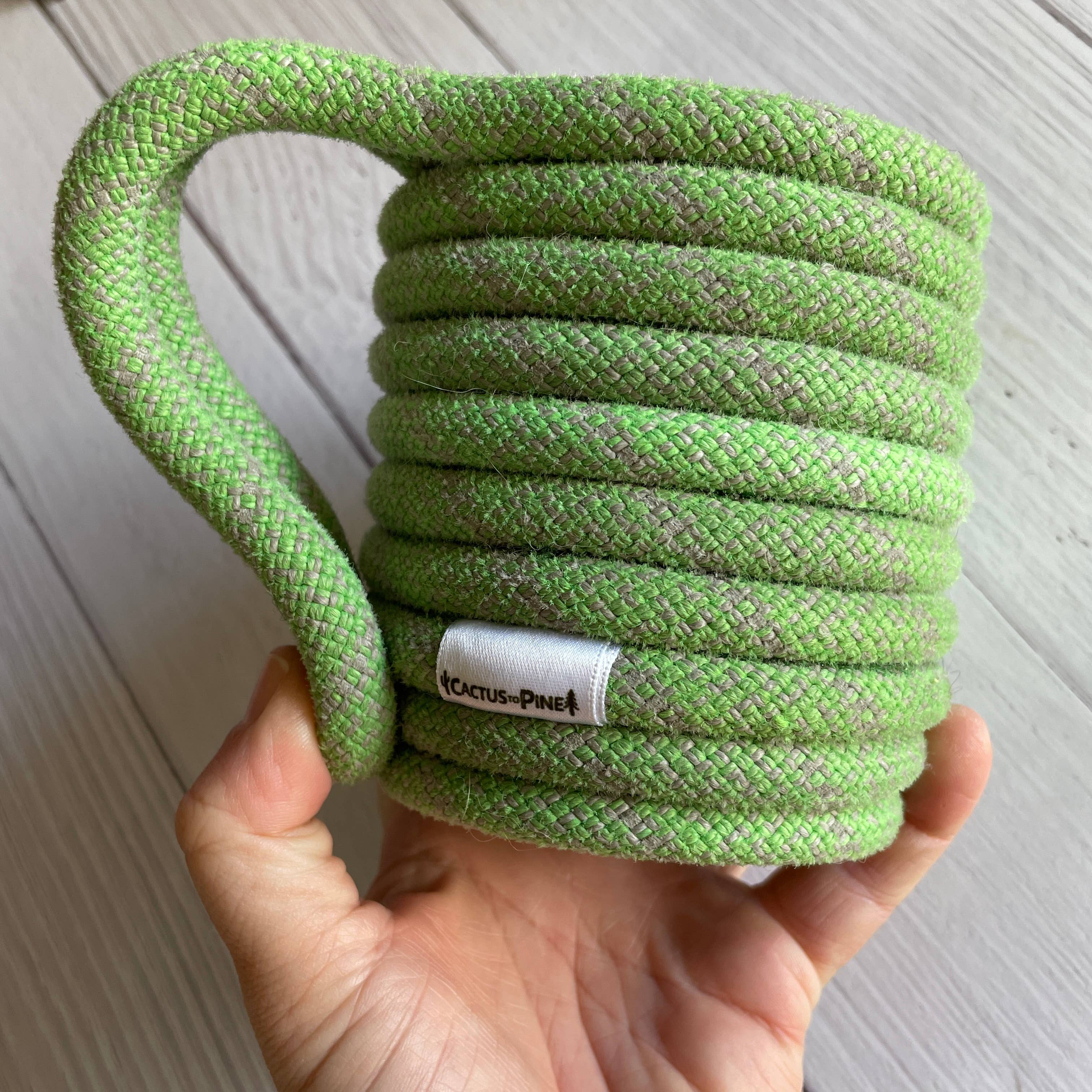 Jar Cozie - Upcycled Retired Rock Climbing Rope - Image 2