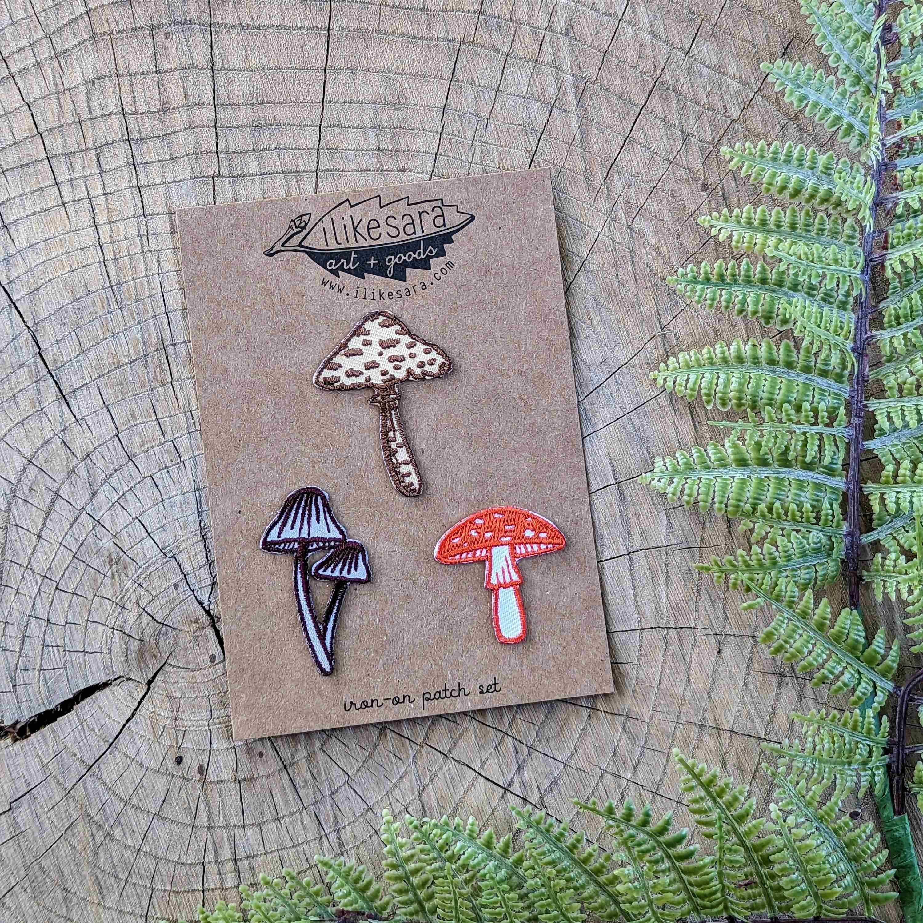 Patch | mushroom 3-pack - Image 1