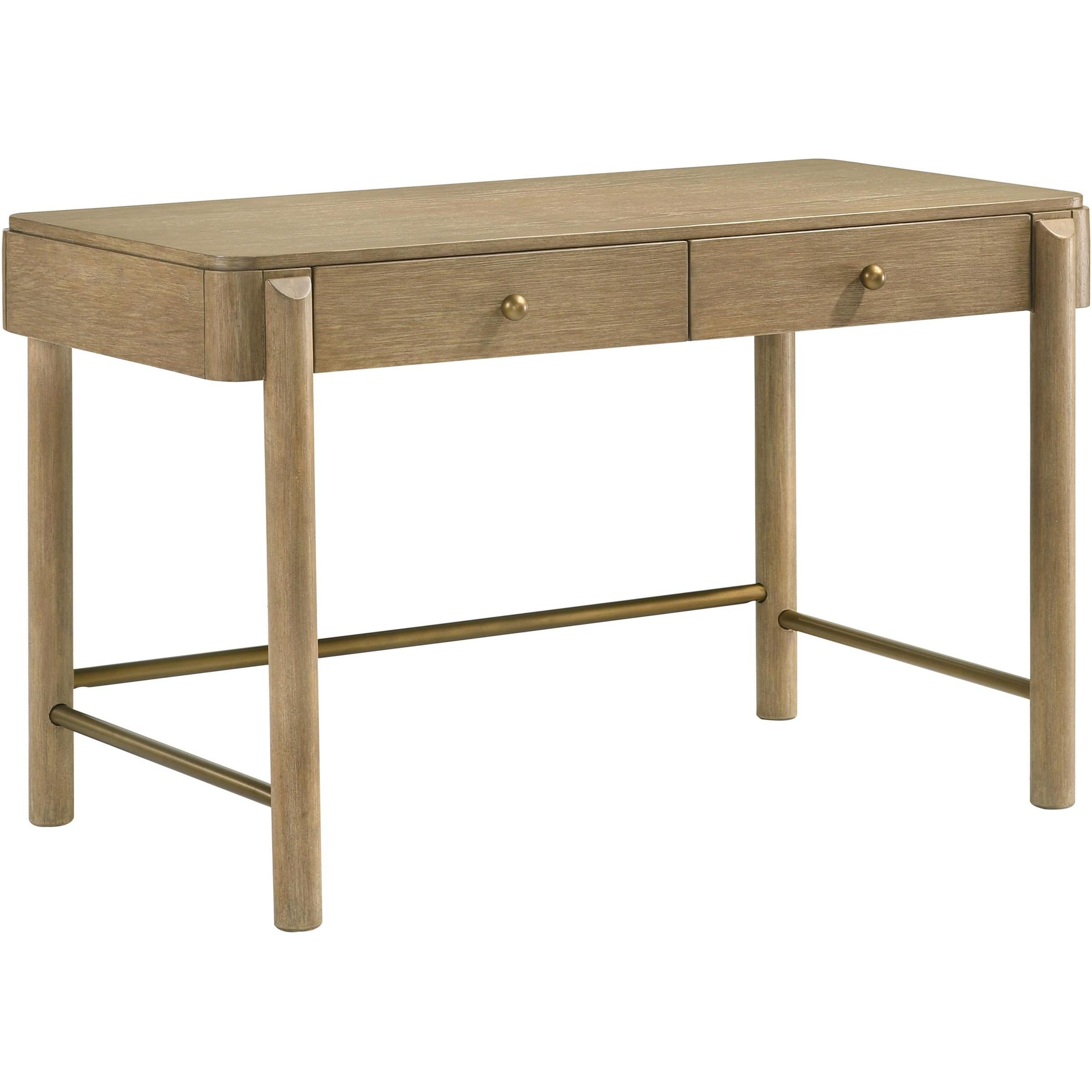 Coaster Furniture Arini 224307-SET 2-piece Makeup Vanity Table and Mirror Set - Sand Wash - Image 3
