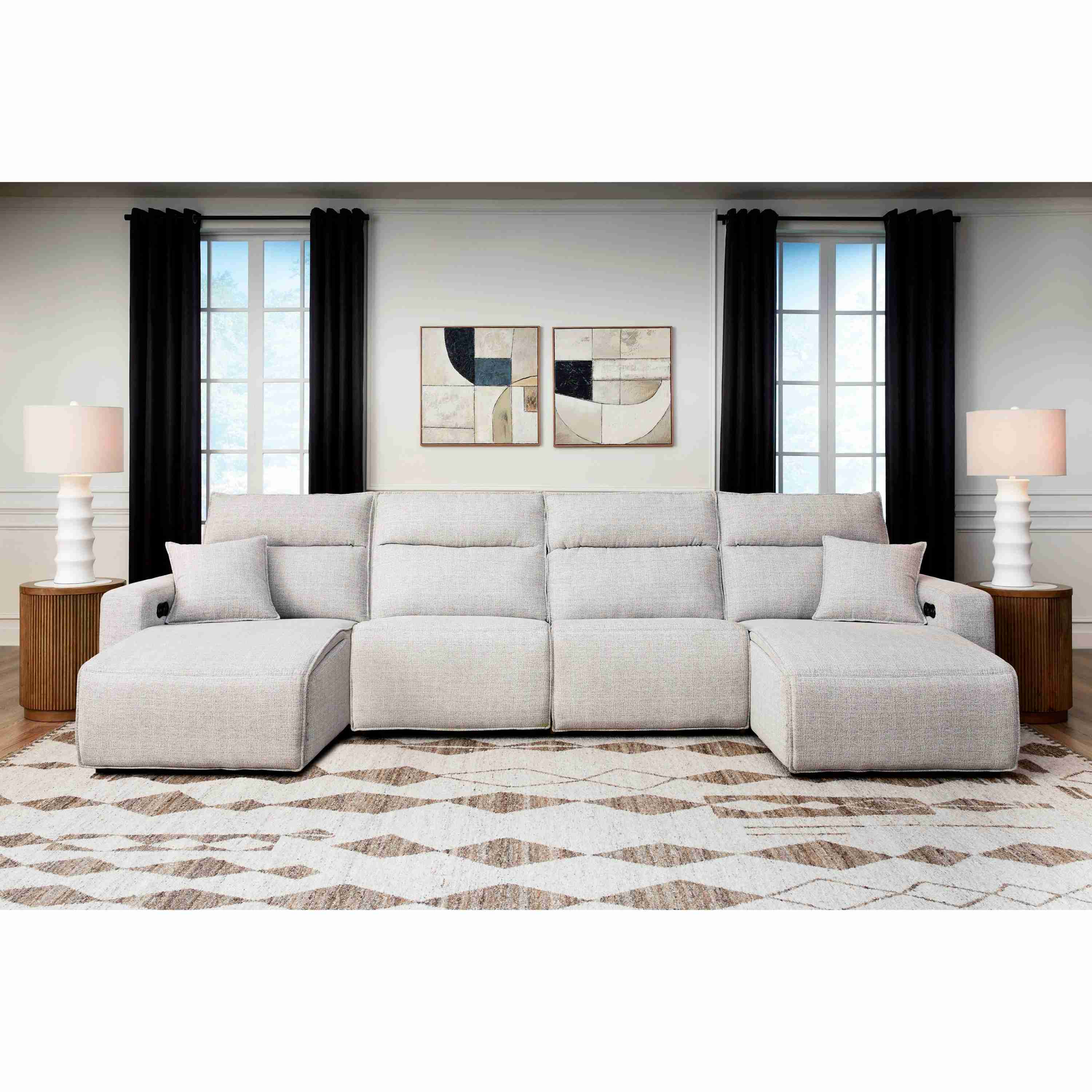 Signature Design by Ashley ModMax II 65907S11 4 pc Power Reclining Sectional with Chaise - Image 1