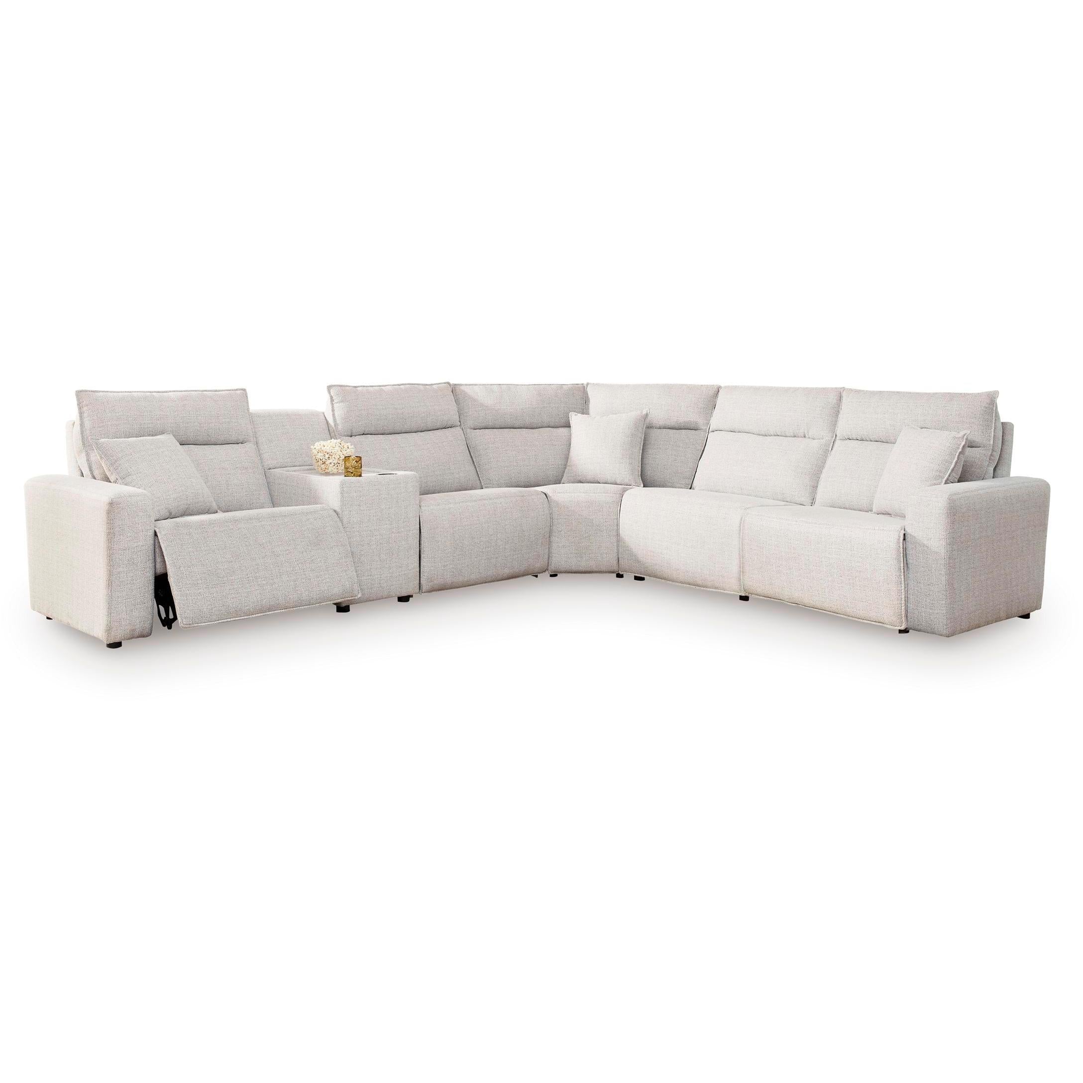 Signature Design by Ashley ModMax II 65907S36 6 pc Reclining Sectional with Console