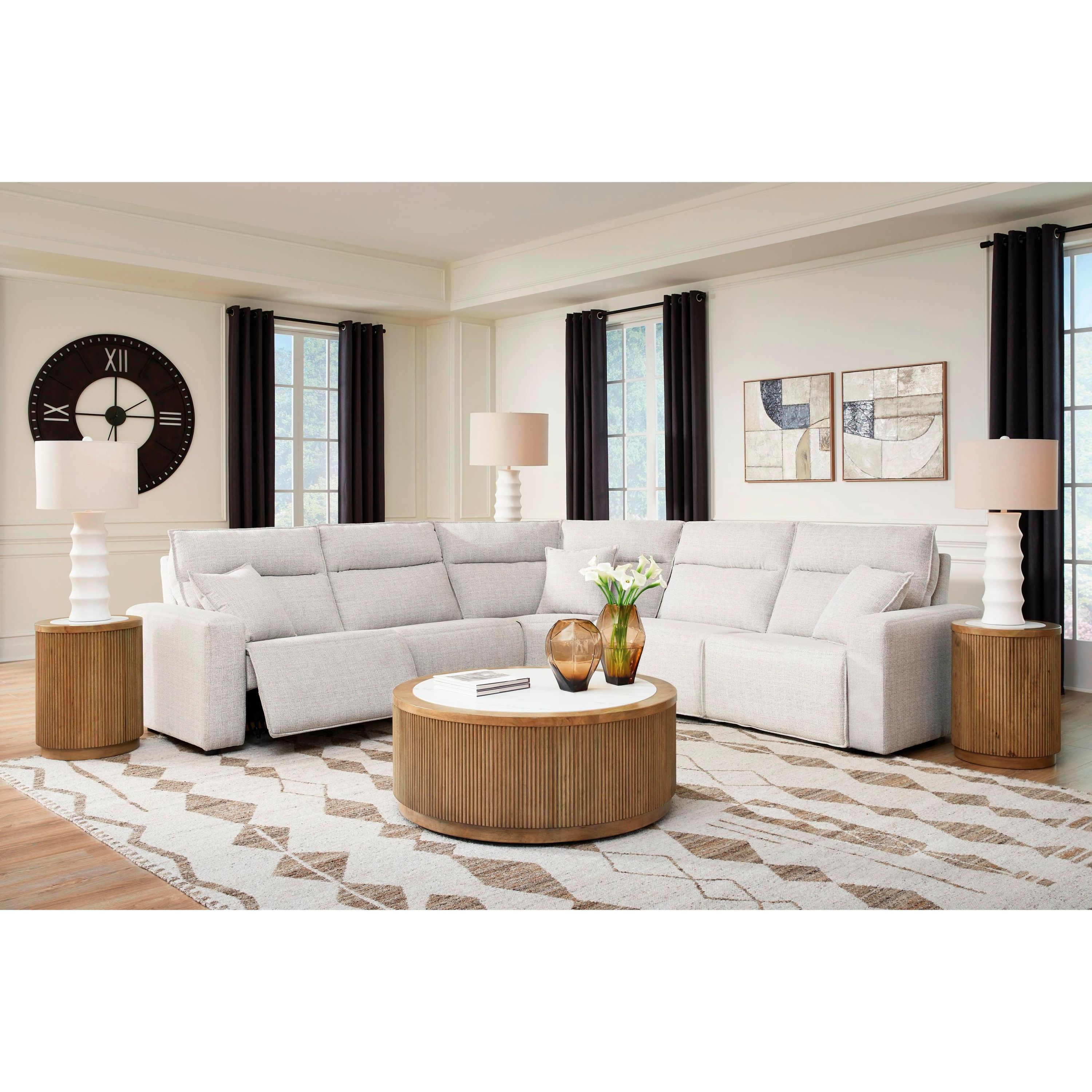 Signature Design by Ashley ModMax II 65907S8 5 pc Power Reclining Sectional - Image 3