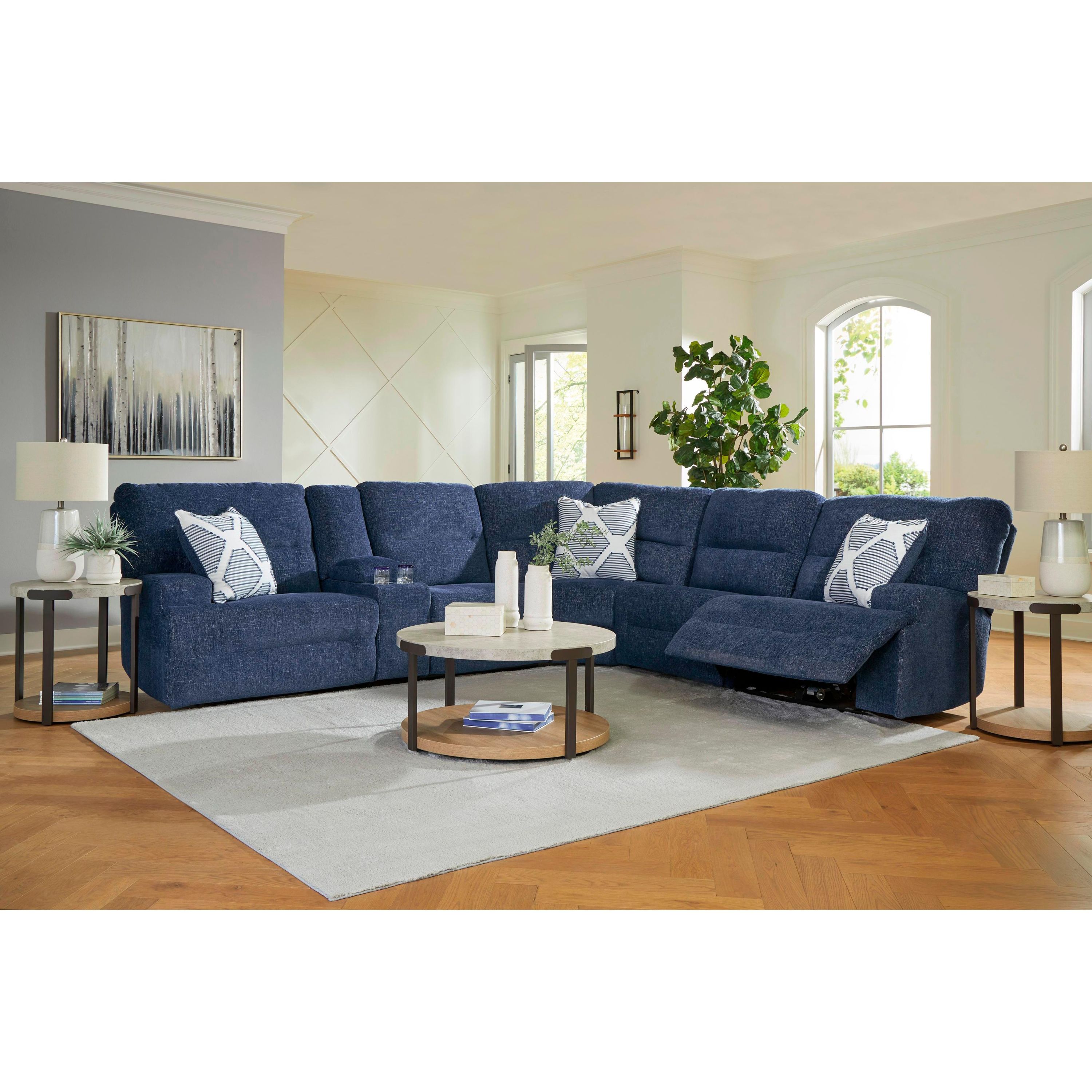Signature Design by Ashley Acklen Place 93607S15 6 pc Power Reclining Sectional - Image 3