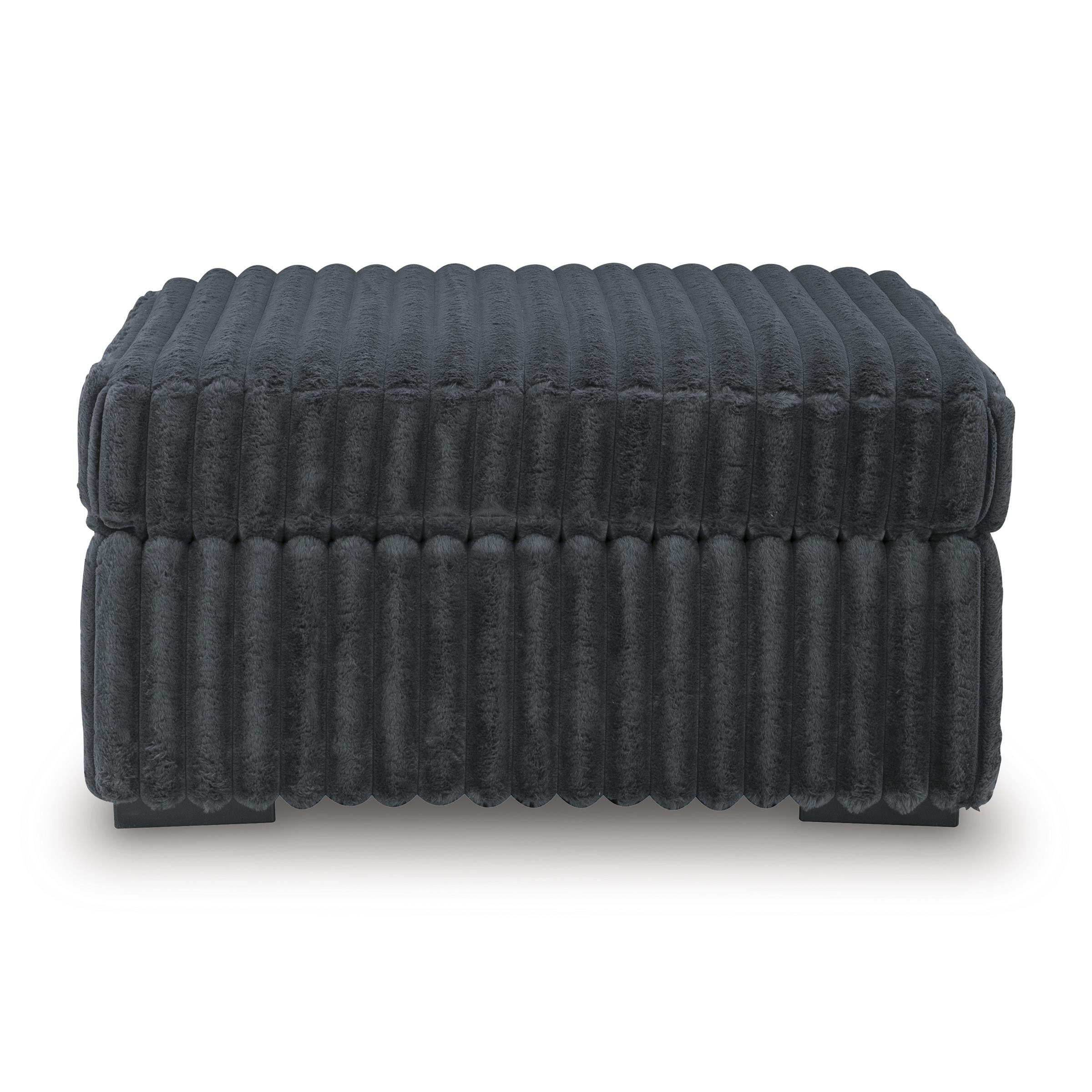 Signature Design by Ashley Midnight-Madness 9810508 Oversized Accent Ottoman - Image 2