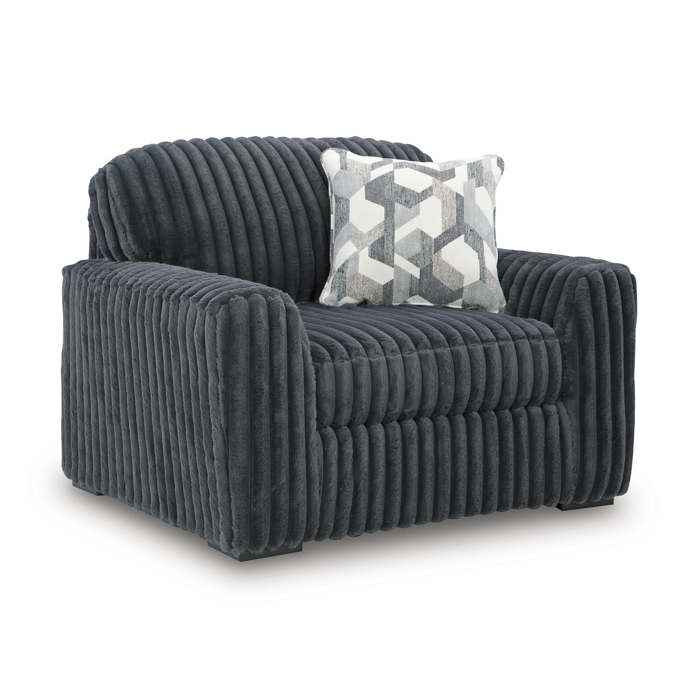 Signature Design by Ashley Midnight-Madness 9810523 Chair and a Half - Image 1