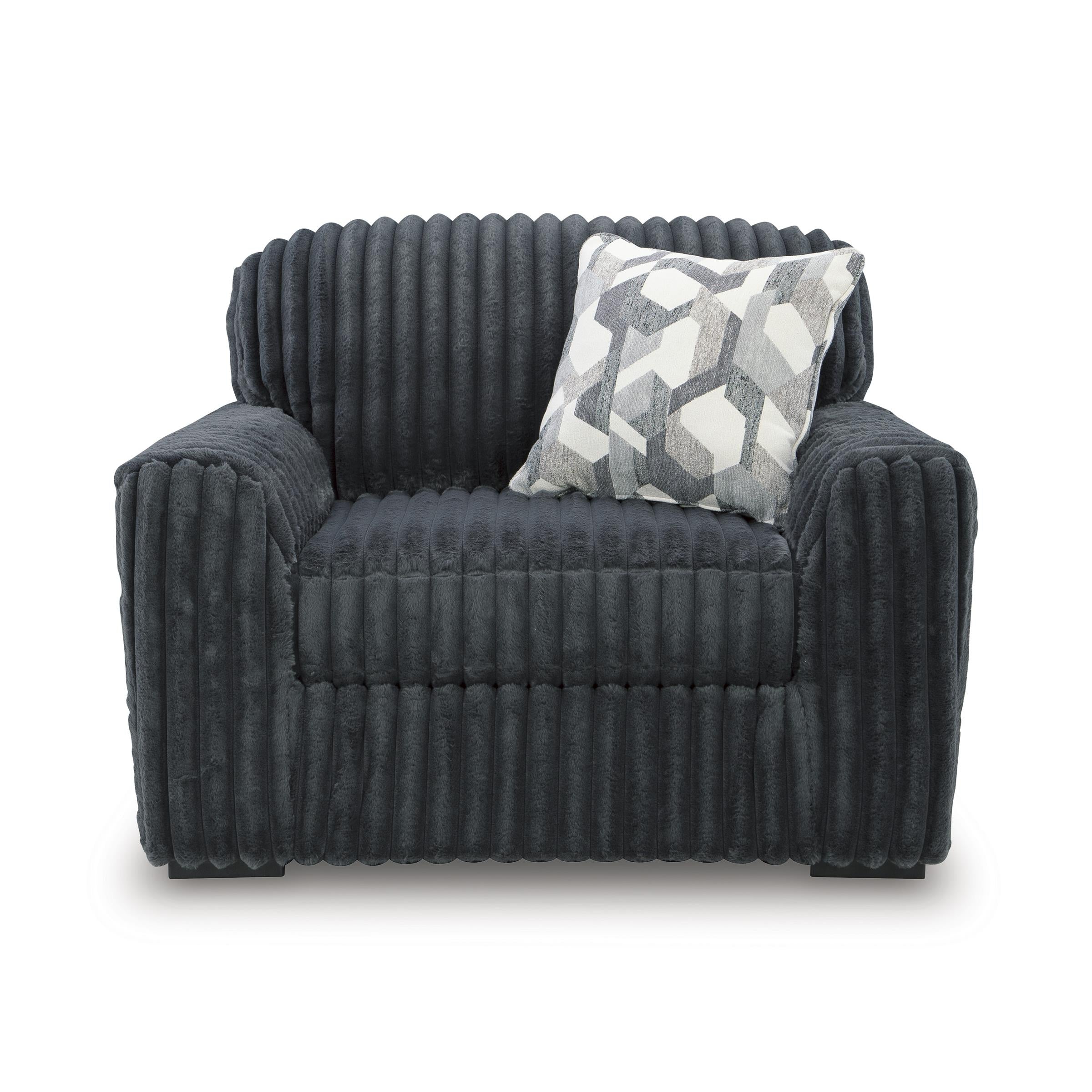 Signature Design by Ashley Midnight-Madness 9810523 Chair and a Half - Image 2