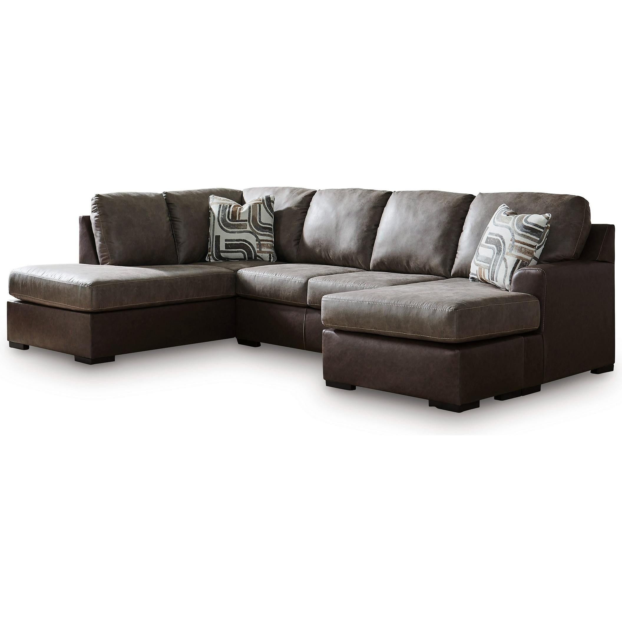 Signature Design by Ashley Castille Way PC62703S1 2 pc Sectional with Chaise - Image 1