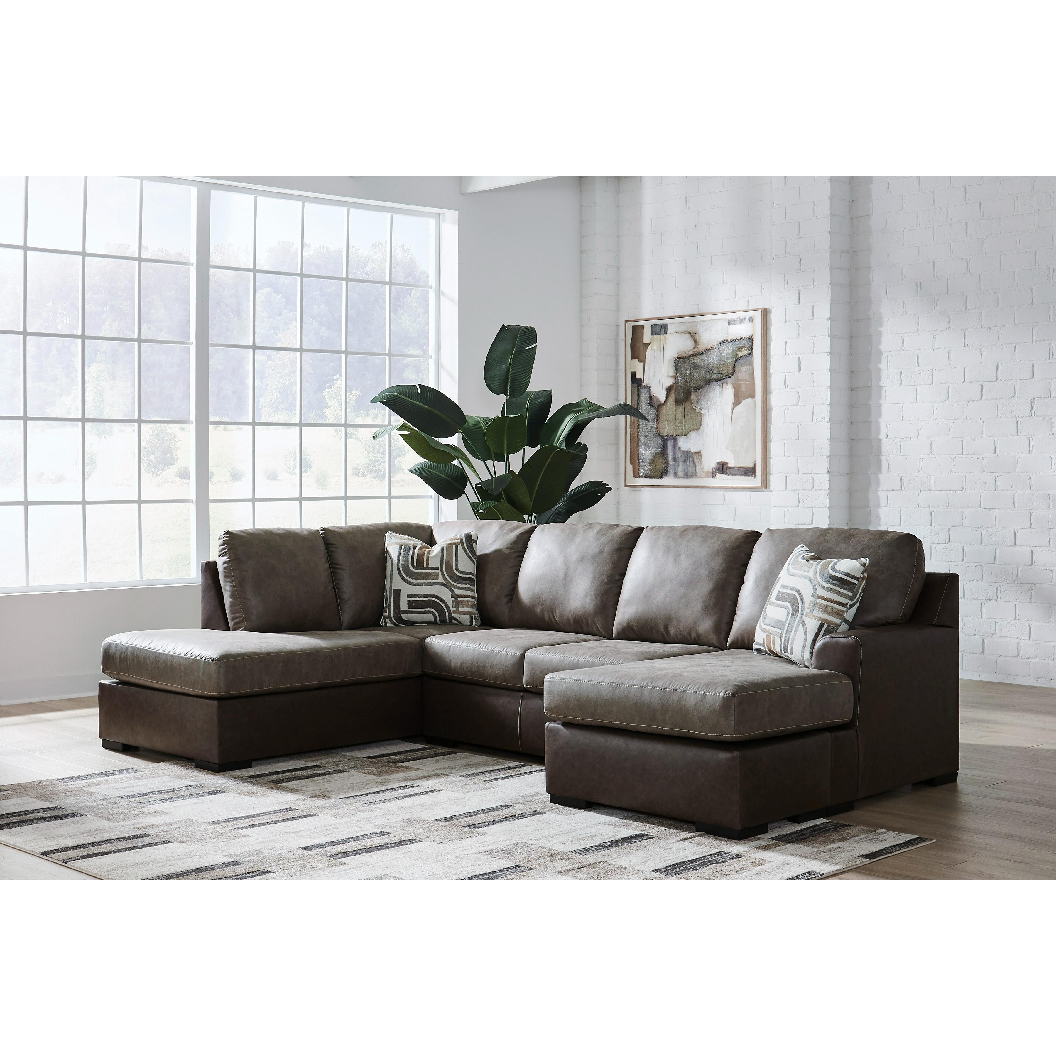 Signature Design by Ashley Castille Way PC62703S1 2 pc Sectional with Chaise - Image 2