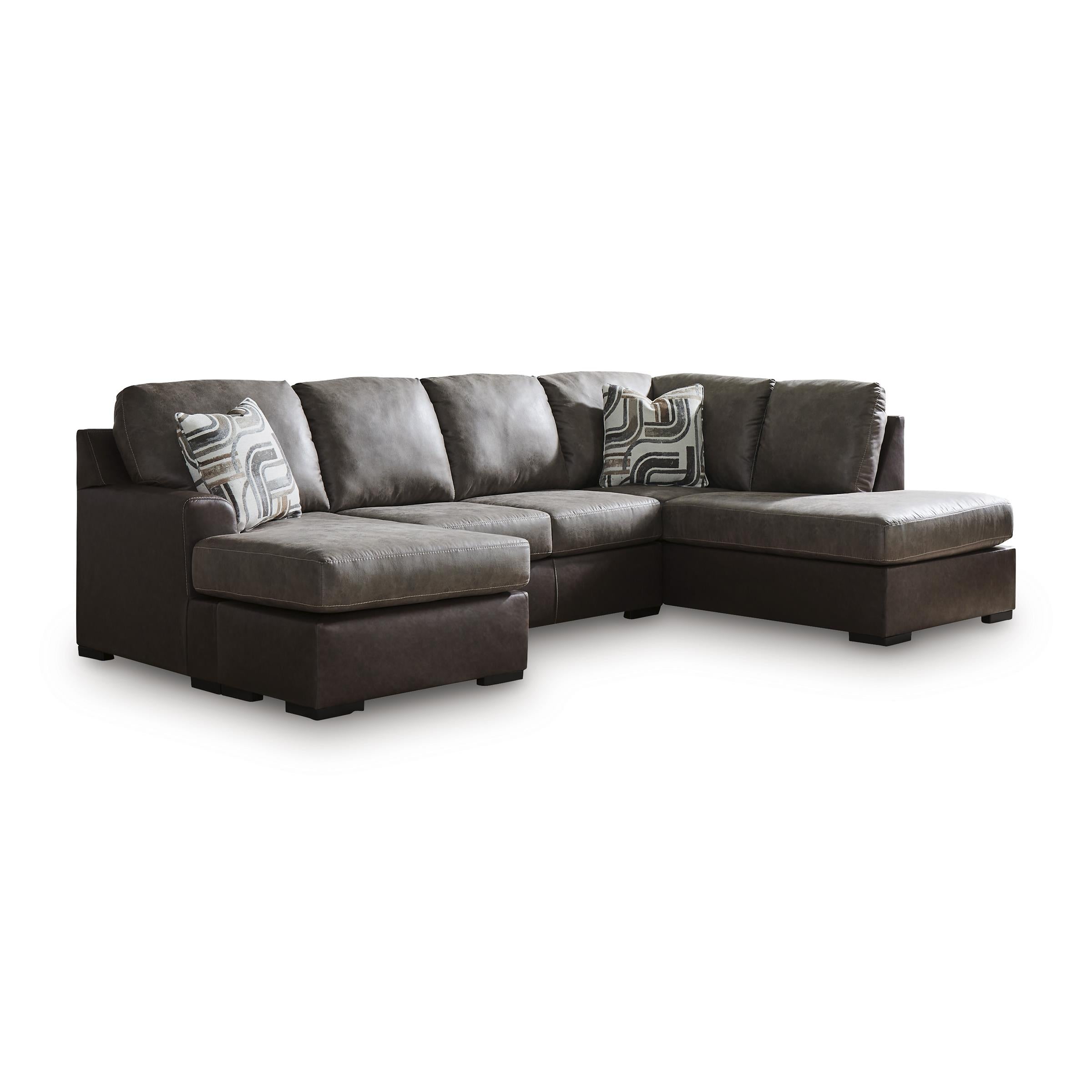 Signature Design by Ashley Castille Way PC62703S5 2 pc Sleeper Sectional with Chaise