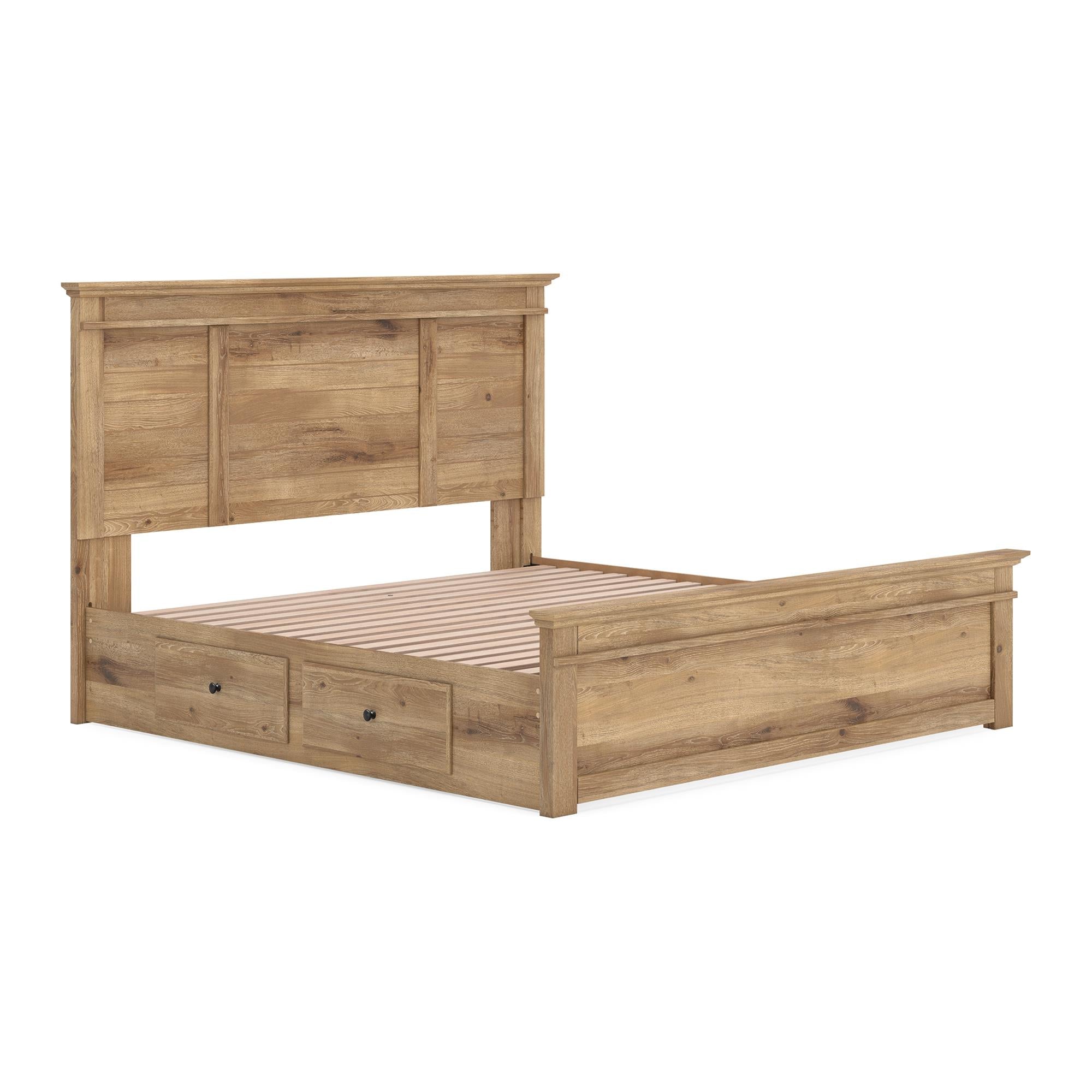 Signature Design by Ashley Makidern PCB1170B17 King Panel Storage Bed - Image 3