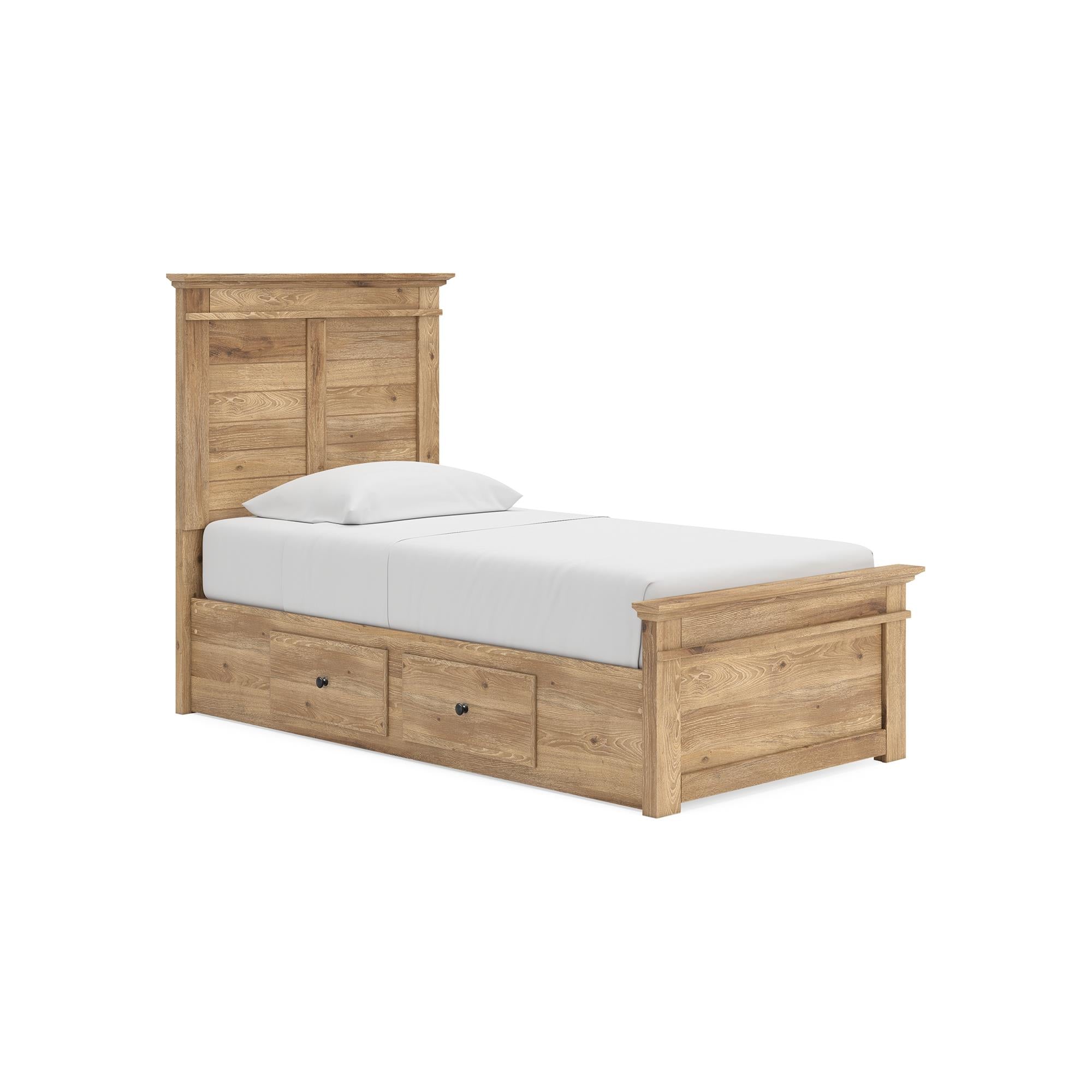 Signature Design by Ashley Makidern PCB1170B26 Twin Panel Storage Bed - Image 1