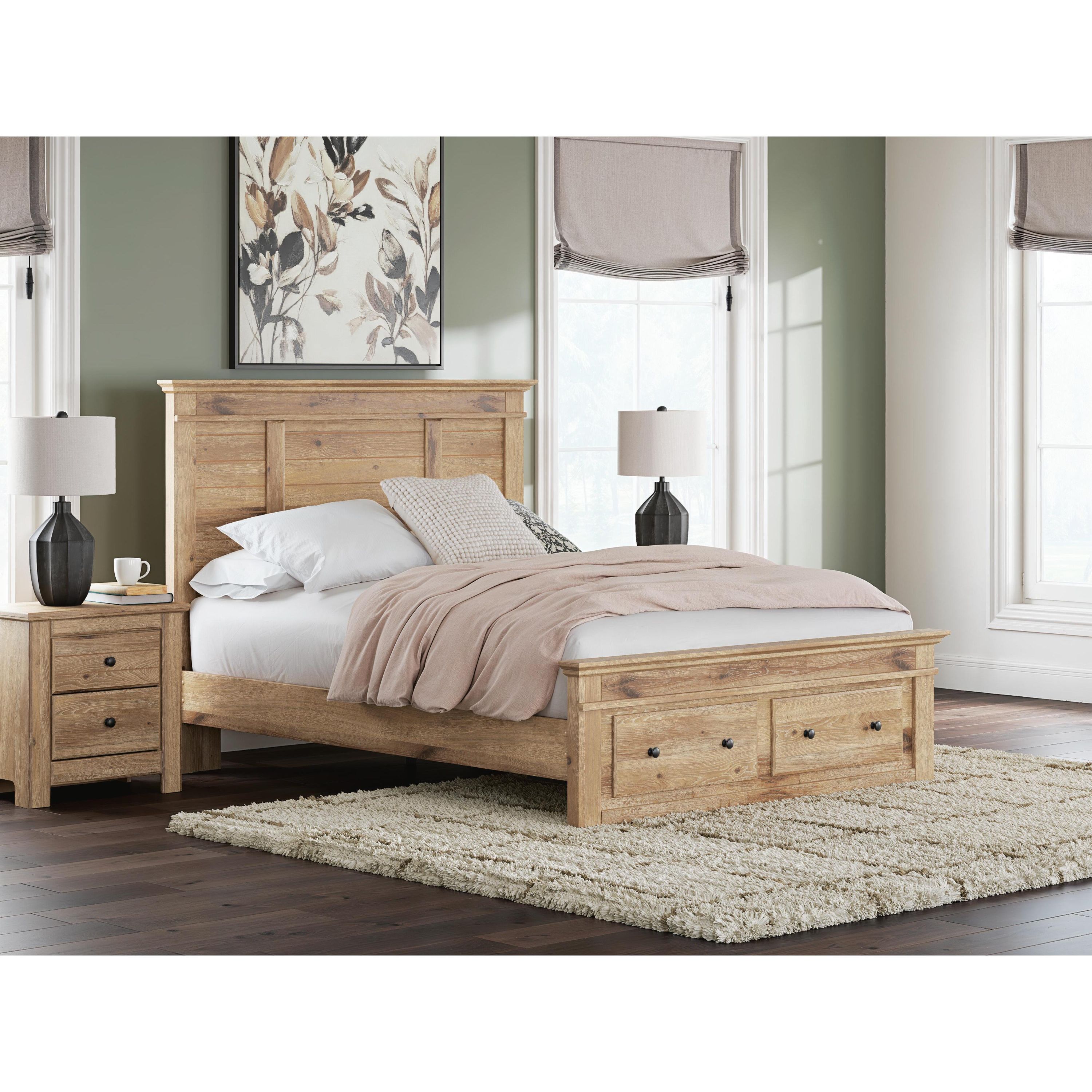 Signature Design by Ashley Makidern PCB1170B4 Queen Panel Storage Bed - Image 2