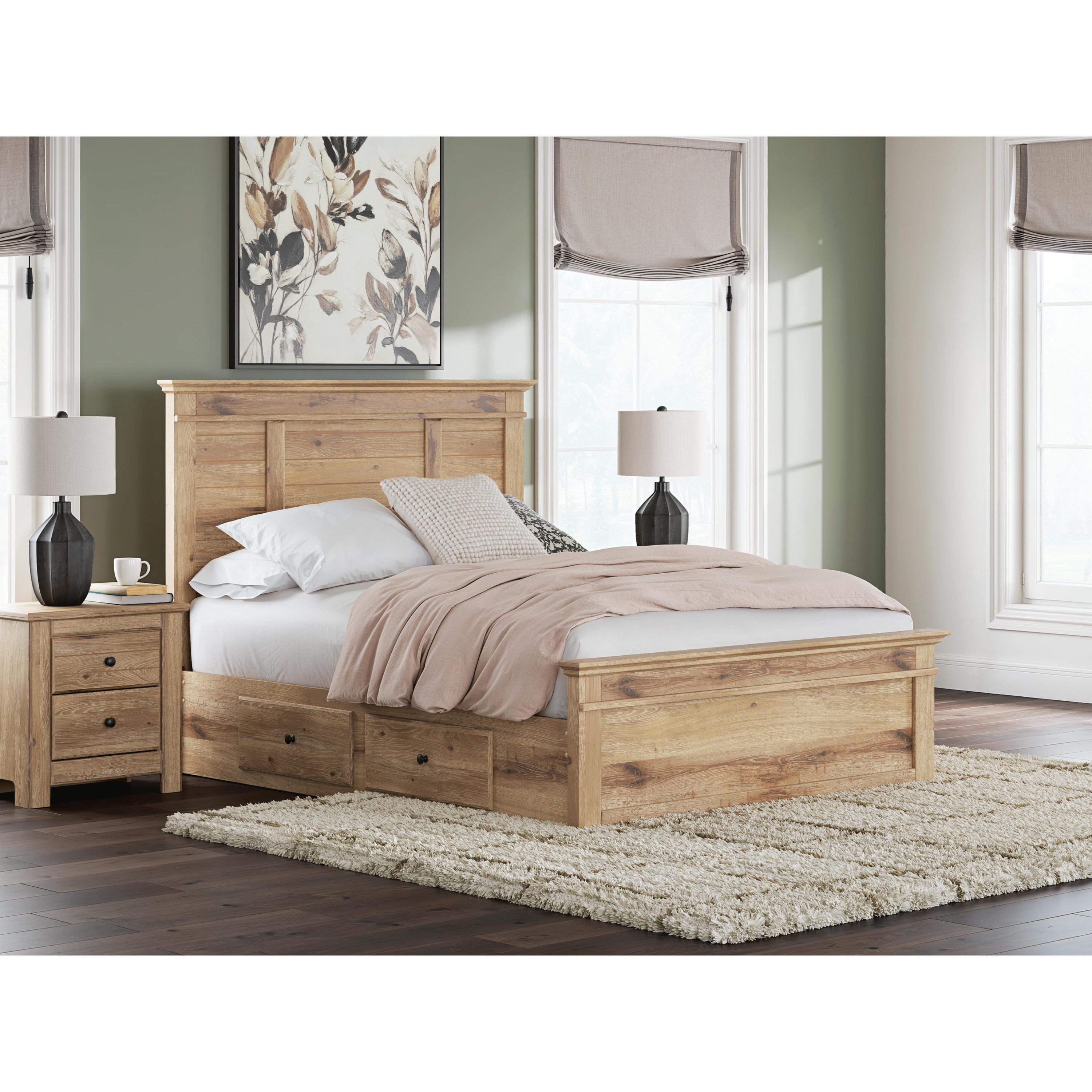 Signature Design by Ashley Makidern PCB1170B6 Queen Panel Storage Bed - Image 2