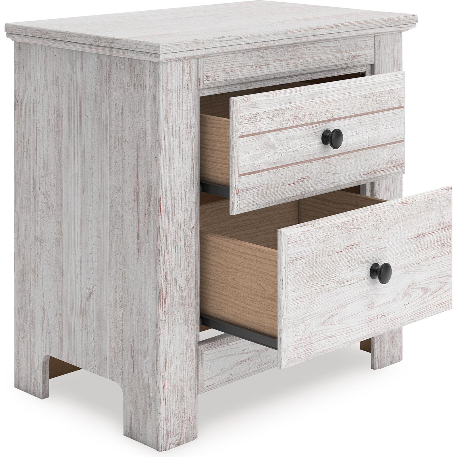 Signature Design by Ashley Makidern PCB1171-92 Two Drawer Night Stand - Image 3