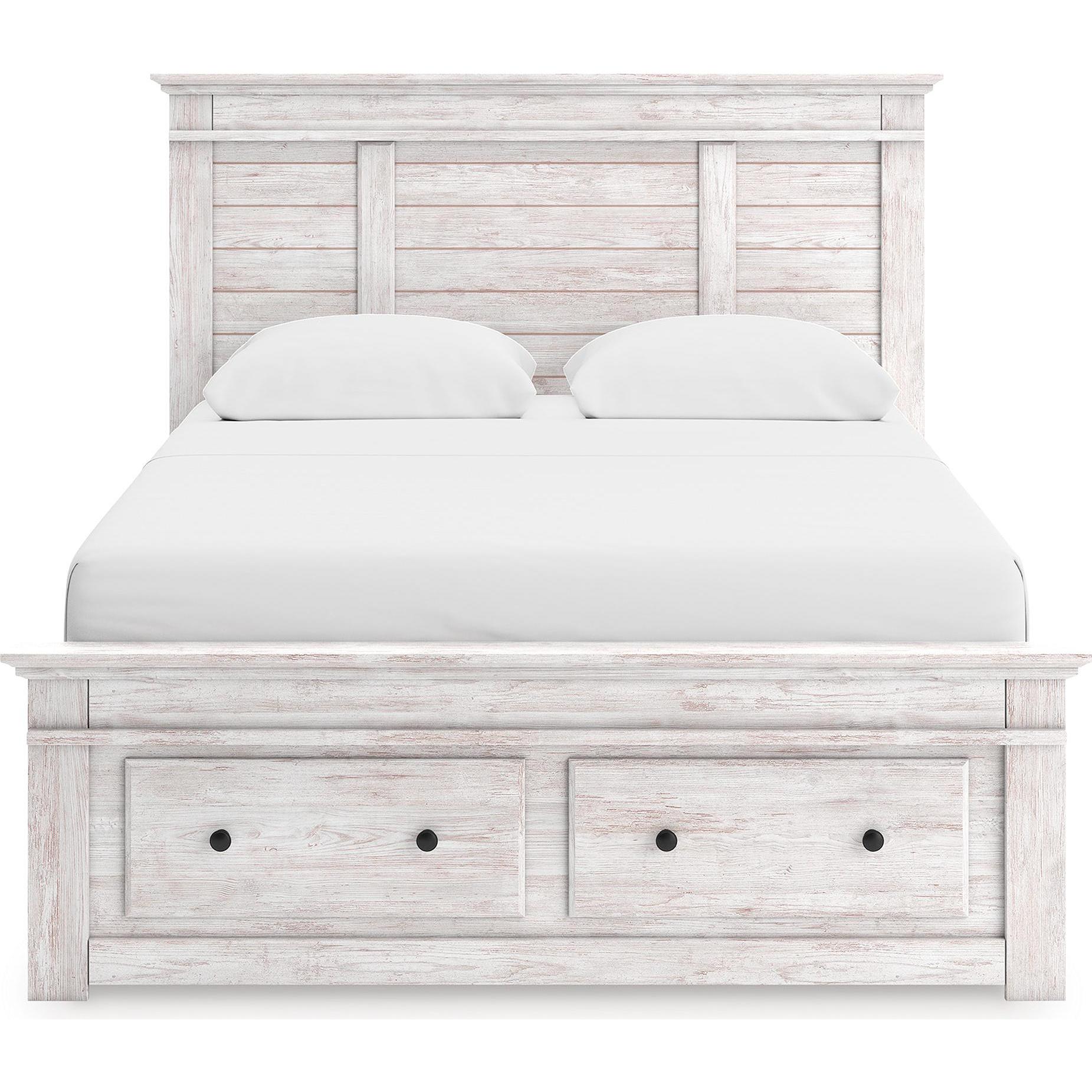 Signature Design by Ashley Makidern PCB1171B35 Full Panel Bed with Storage - Image 2