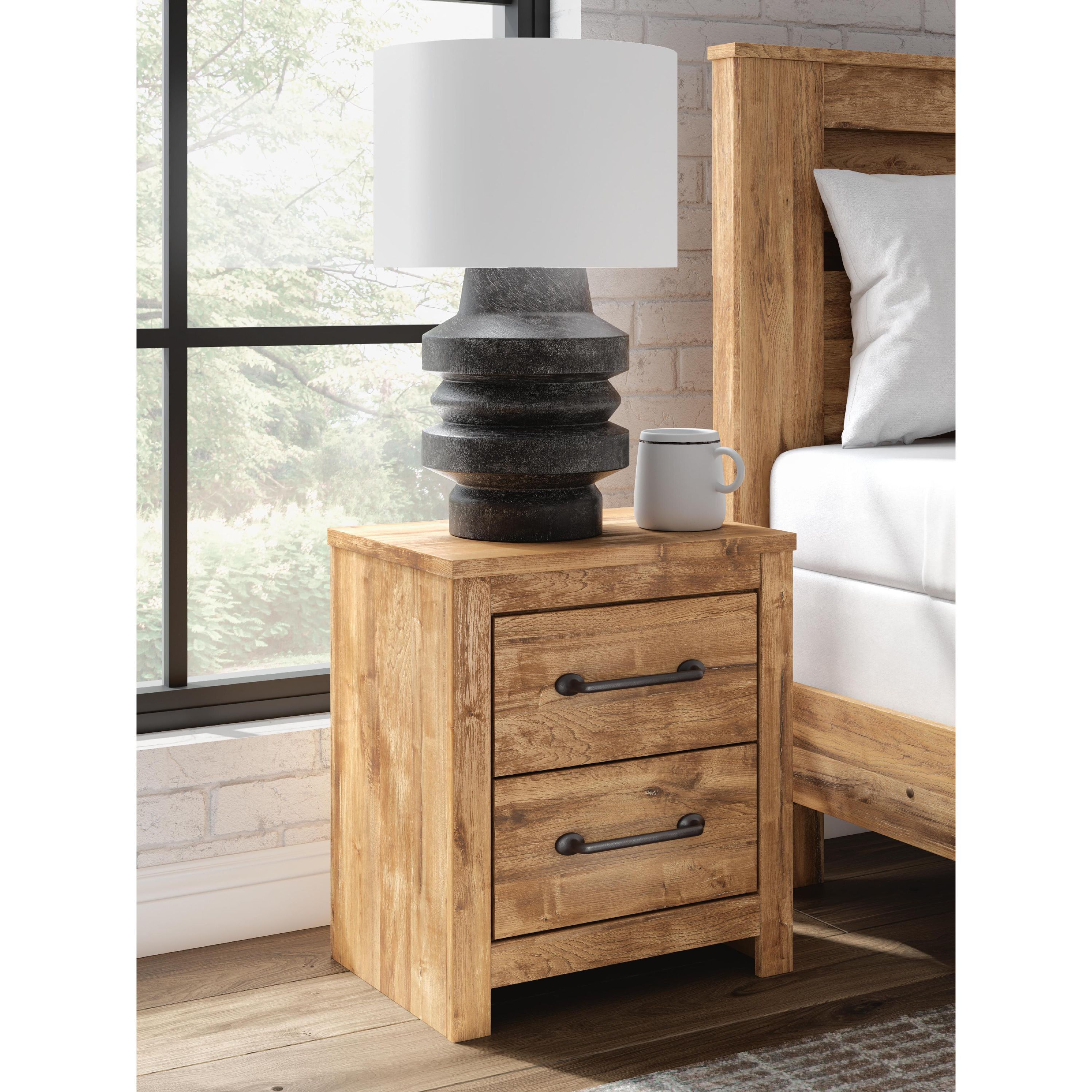 Signature Design by Ashley Maystonna PCB1580-92 Two Drawer Night Stand - Image 2