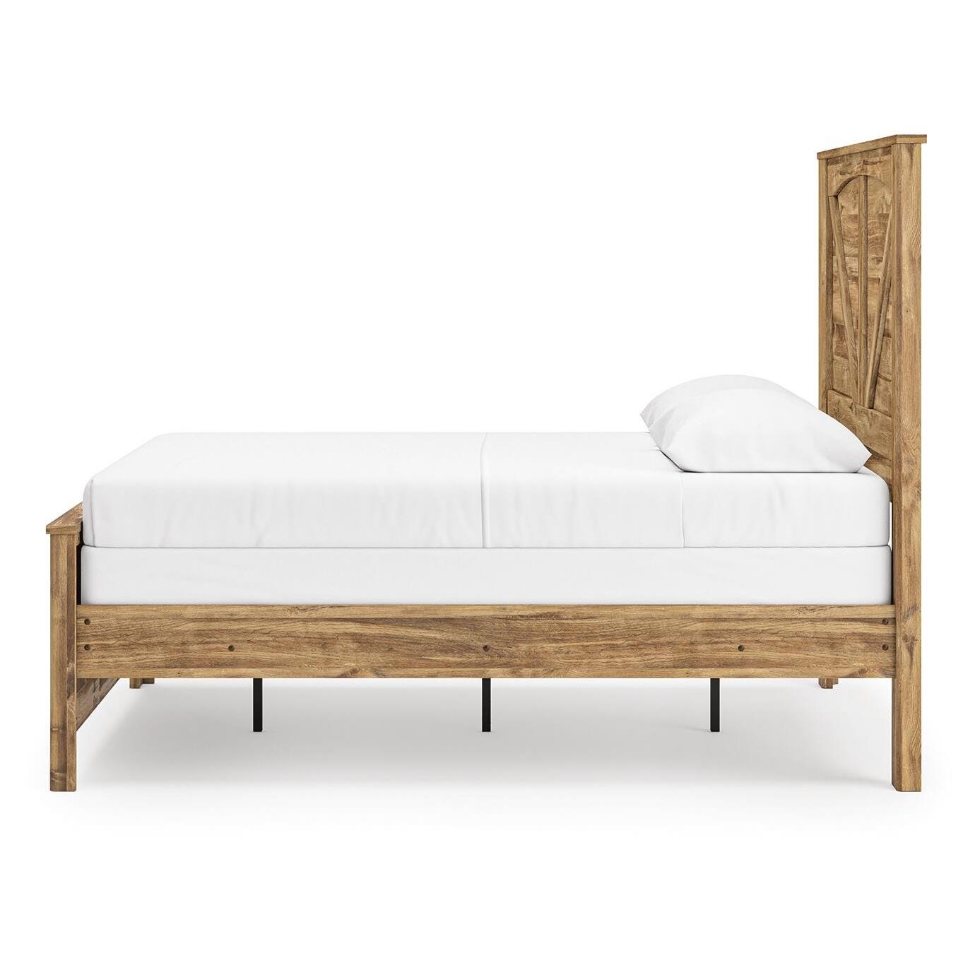 Signature Design by Ashley Maystonna PCB1580B2 Queen Crossbuck Panel Bed - Image 3