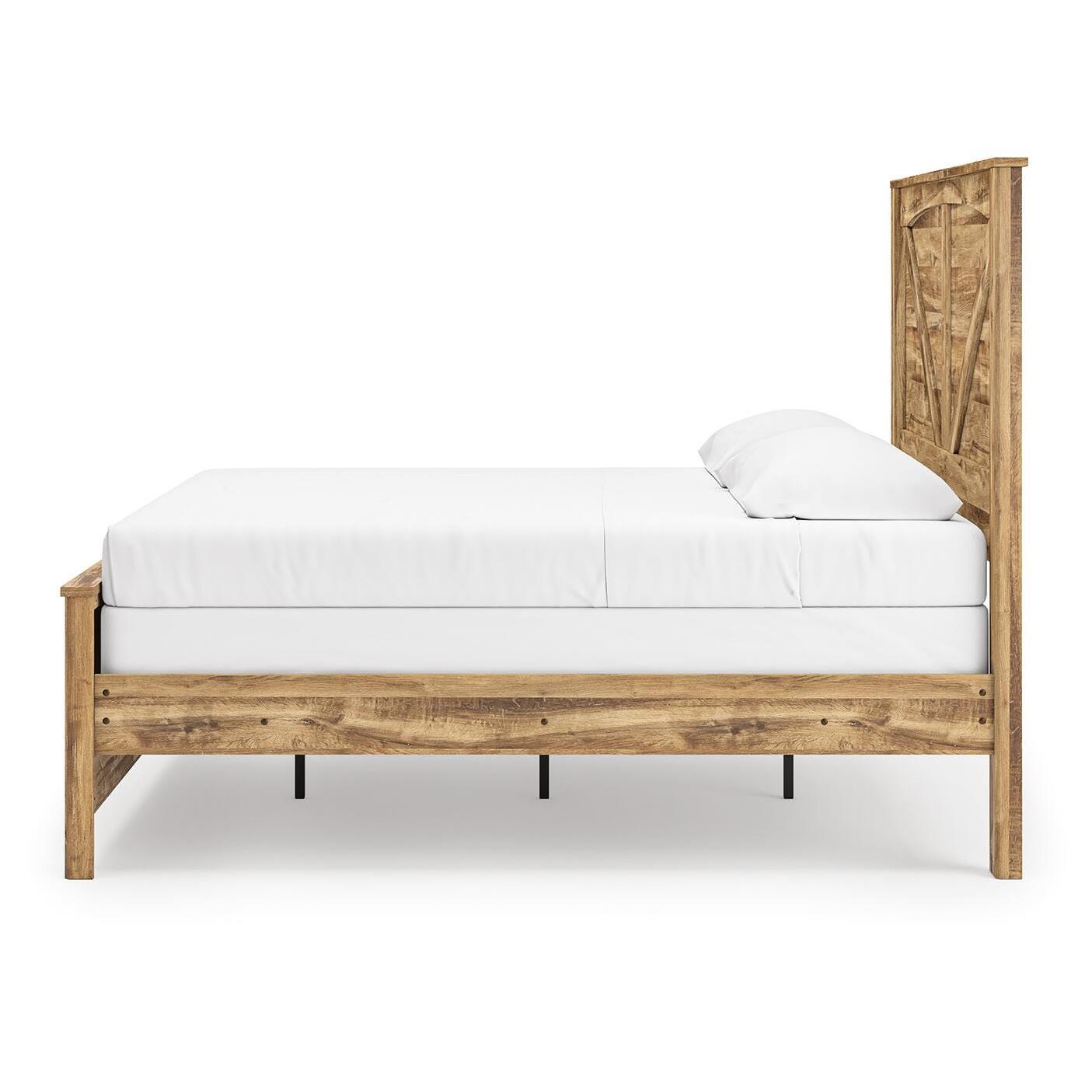 Signature Design by Ashley Maystonna PCB1580B6 King Crossbuck Panel Bed - Image 3