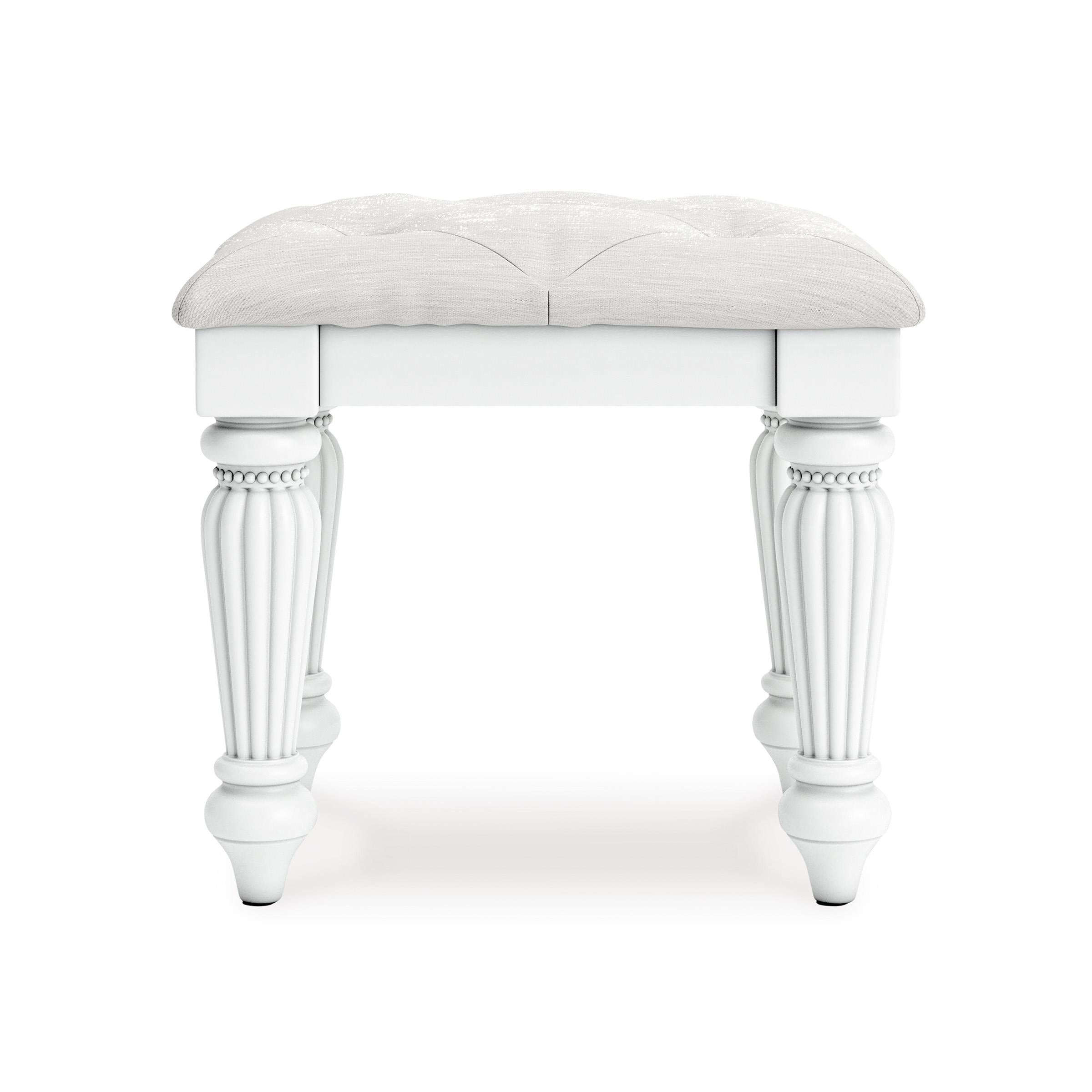 Signature Design by Ashley Kozlani PCB1819-01 Vanity Upholstered Stool
