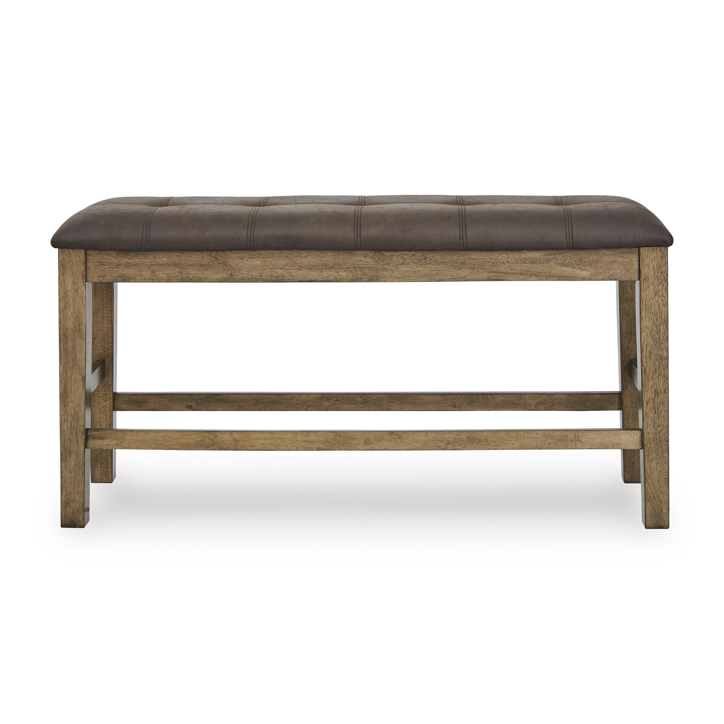 Signature Design by Ashley Urbinforte PCD592-09 Double Counter Upholstered Bench - Image 2
