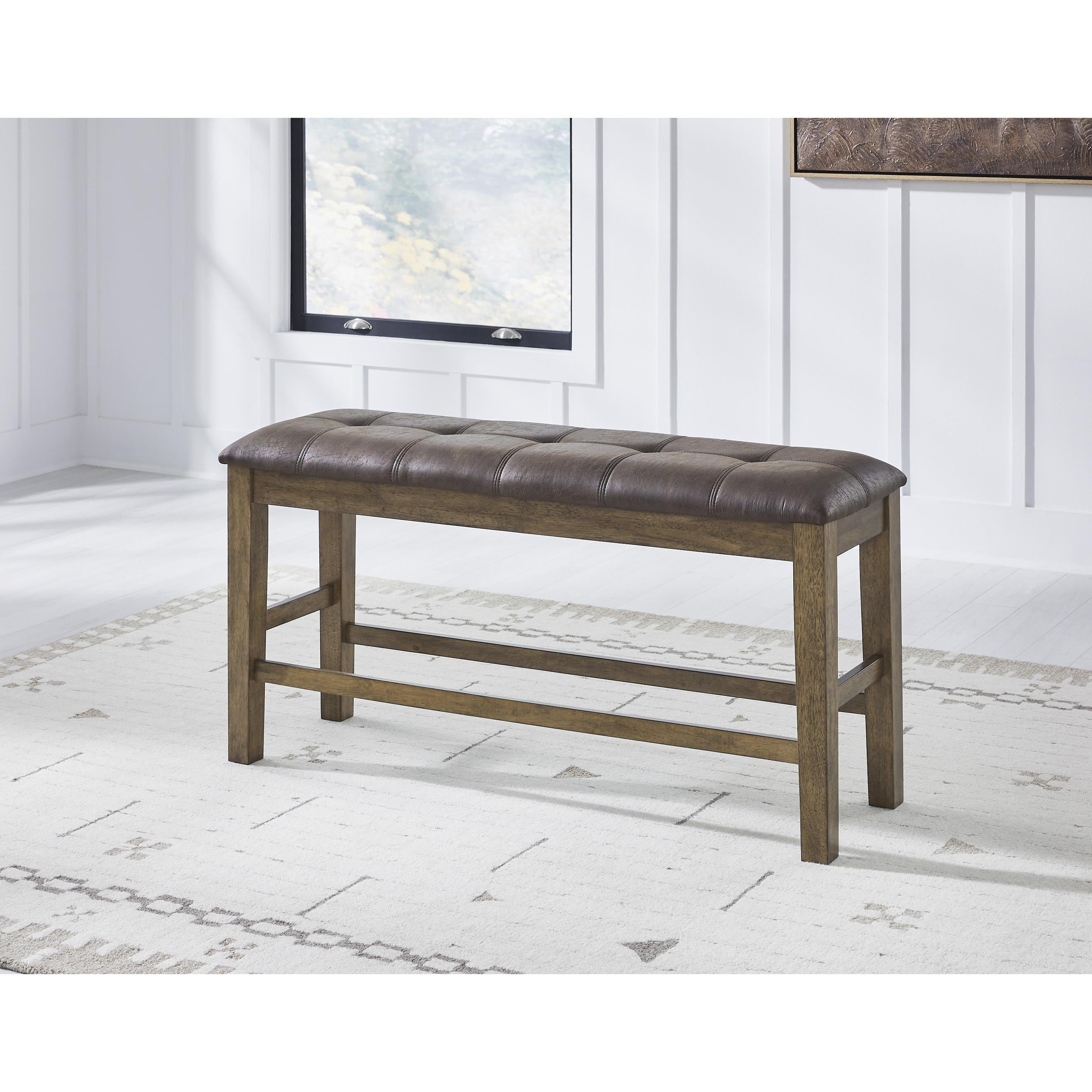 Signature Design by Ashley Urbinforte PCD592-09 Double Counter Upholstered Bench - Image 3