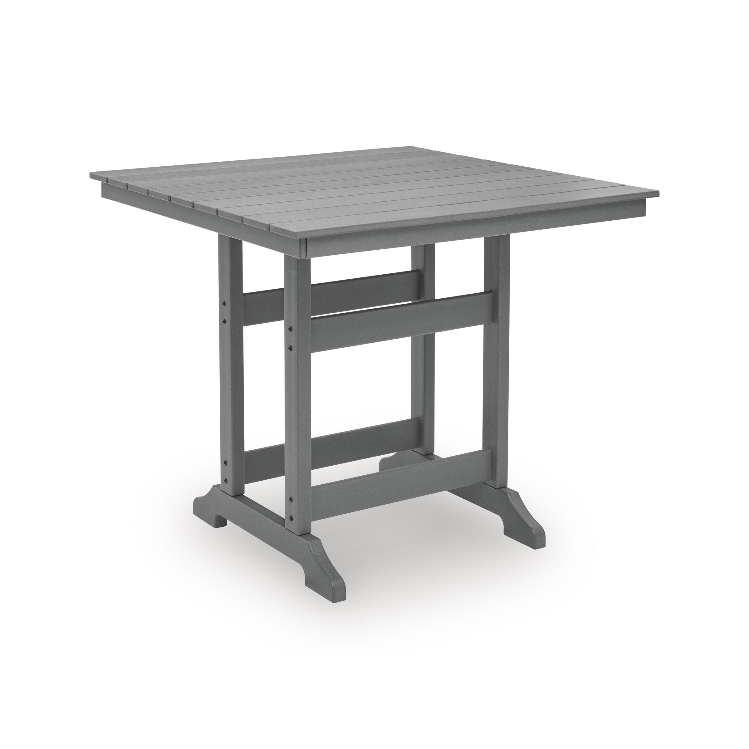 Signature Design by Ashley Sanctuary Beach PCP227-632 Square Counter Table with Umbrella Option - Image 1