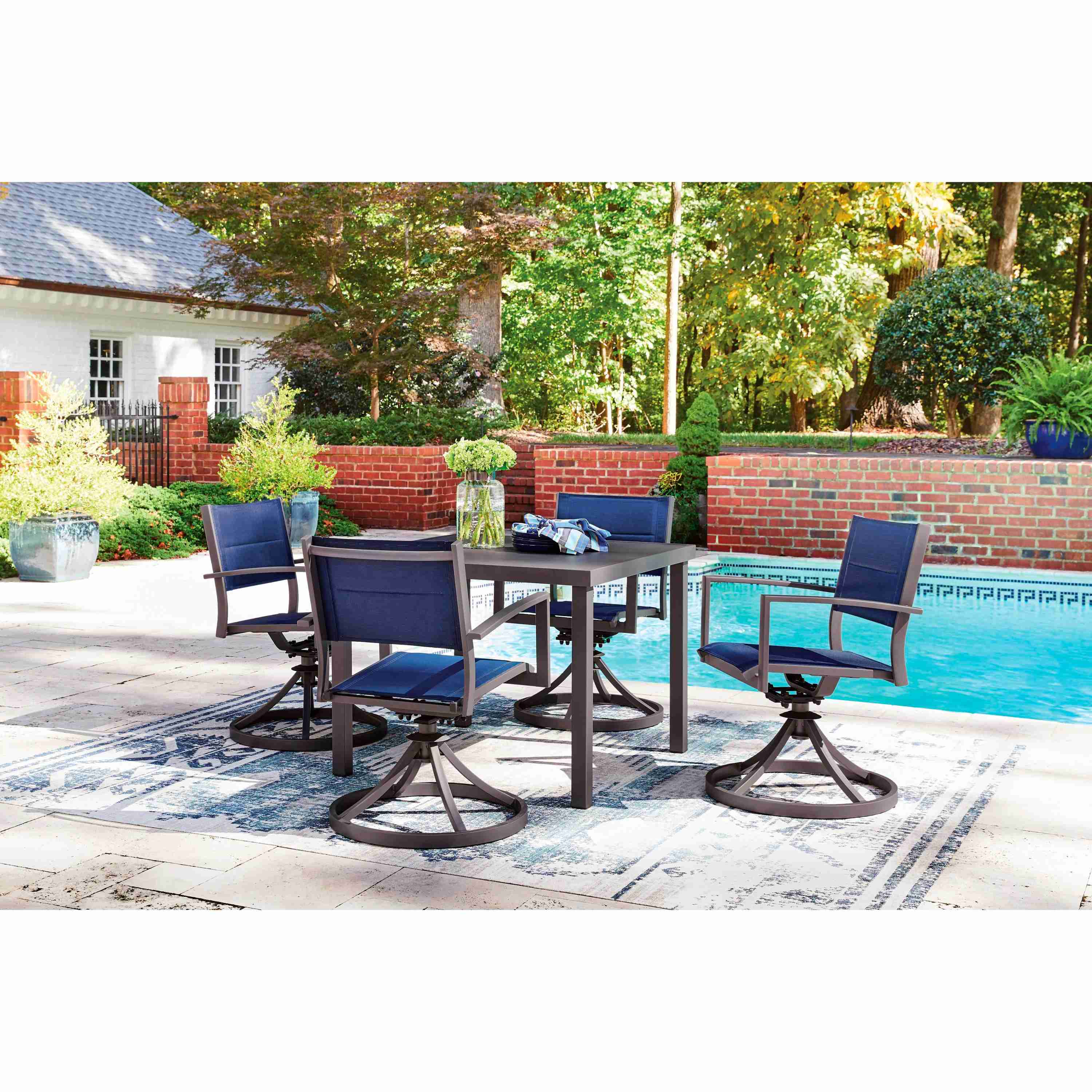 Signature Design by Ashley Rocky Creek PCP326-602A Sling Swivel Chair - Image 3