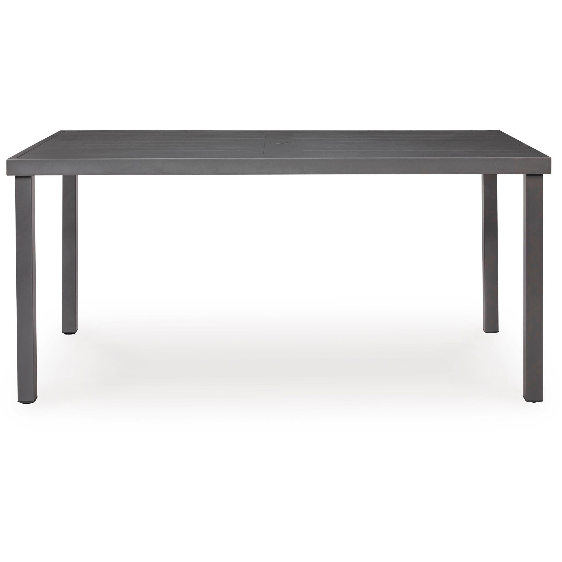 Signature Design by Ashley Rocky Creek PCP326-615 Square Dining Table with Umbrella Option - Image 2