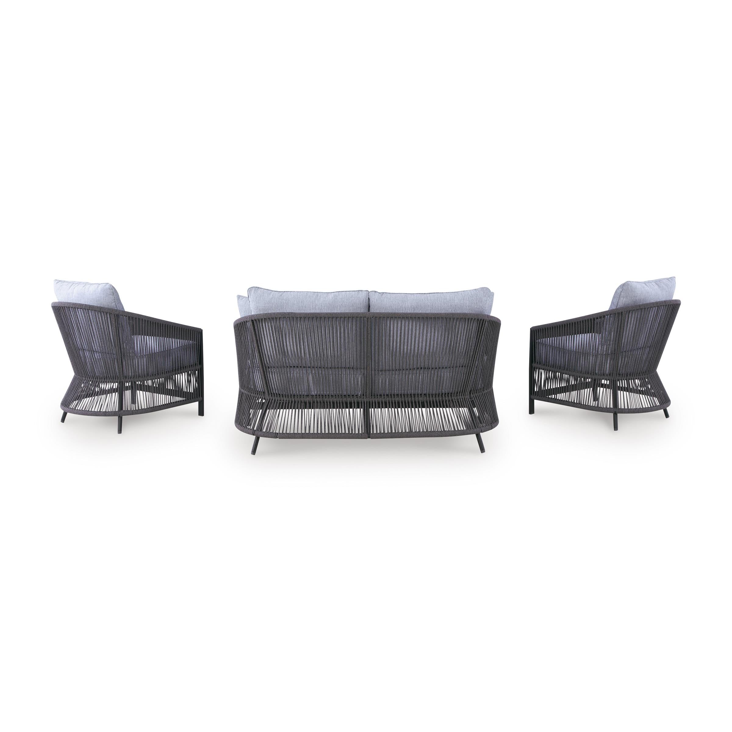 Signature Design by Ashley Bridges Beach PCP391-080 Love/Chairs/Table Set - Image 3