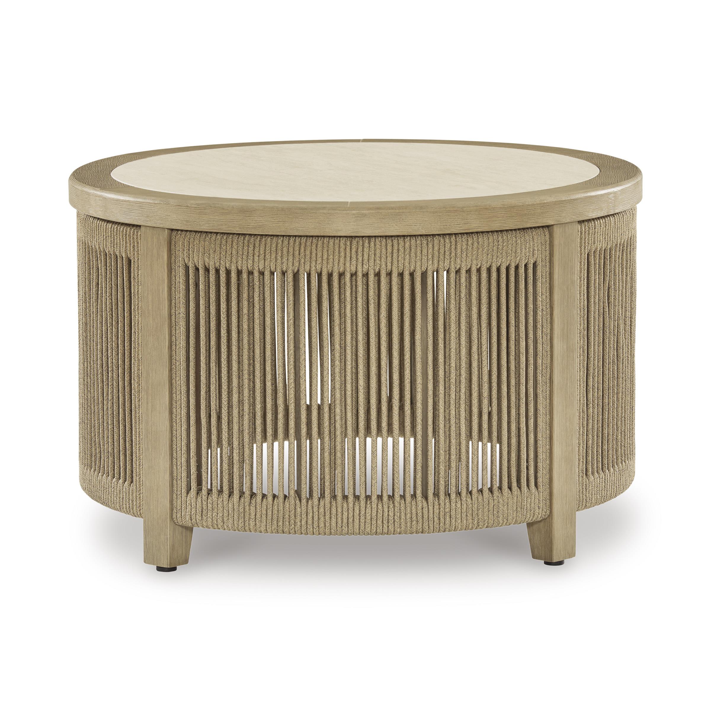 Signature Design by Ashley Spooners Cove PCP469-708 Round Cocktail Table - Image 2