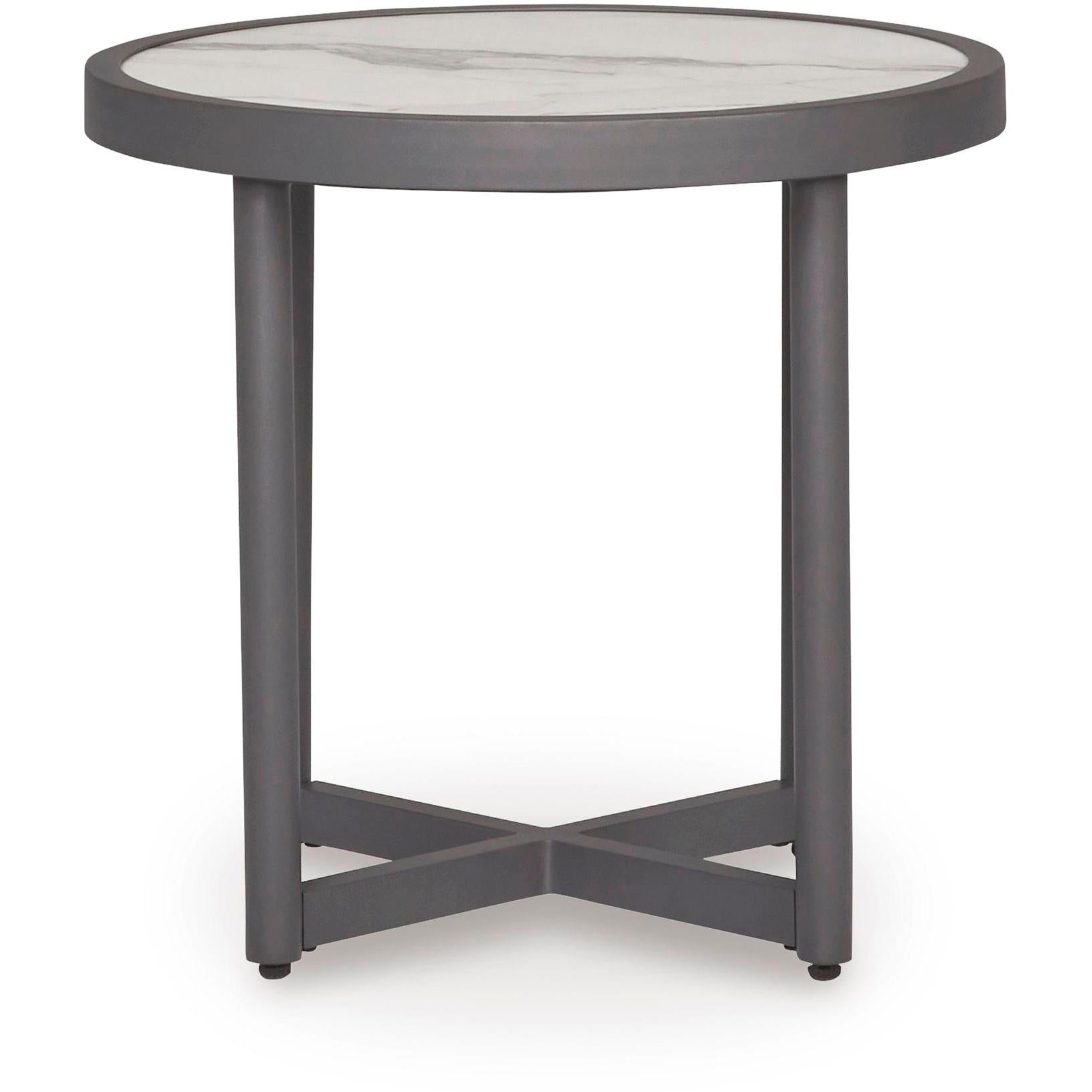 Signature Design by Ashley Ocean Beach PCP510-706 Round End Table - Image 2