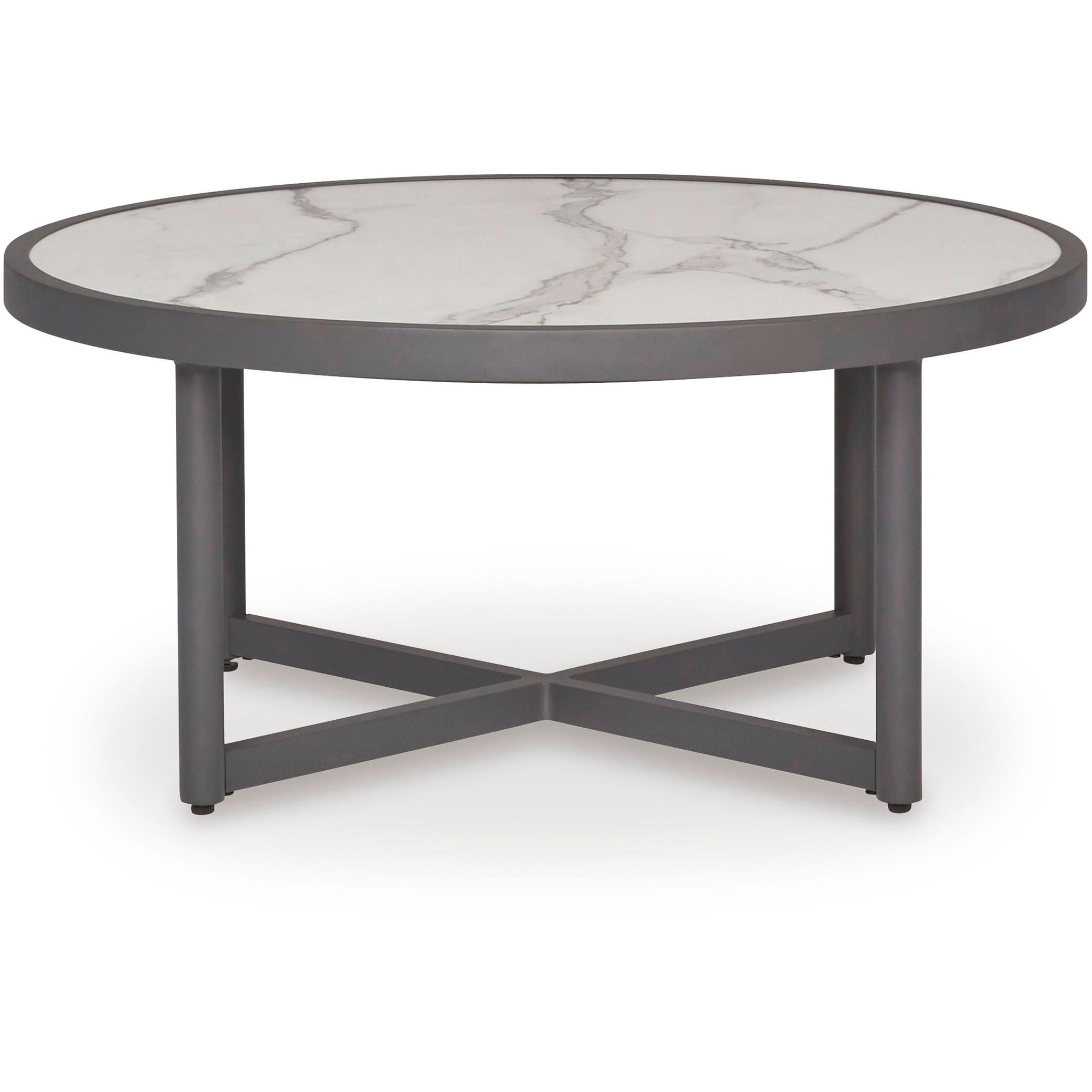 Signature Design by Ashley Ocean Beach PCP510-708 Round Cocktail Table - Image 2