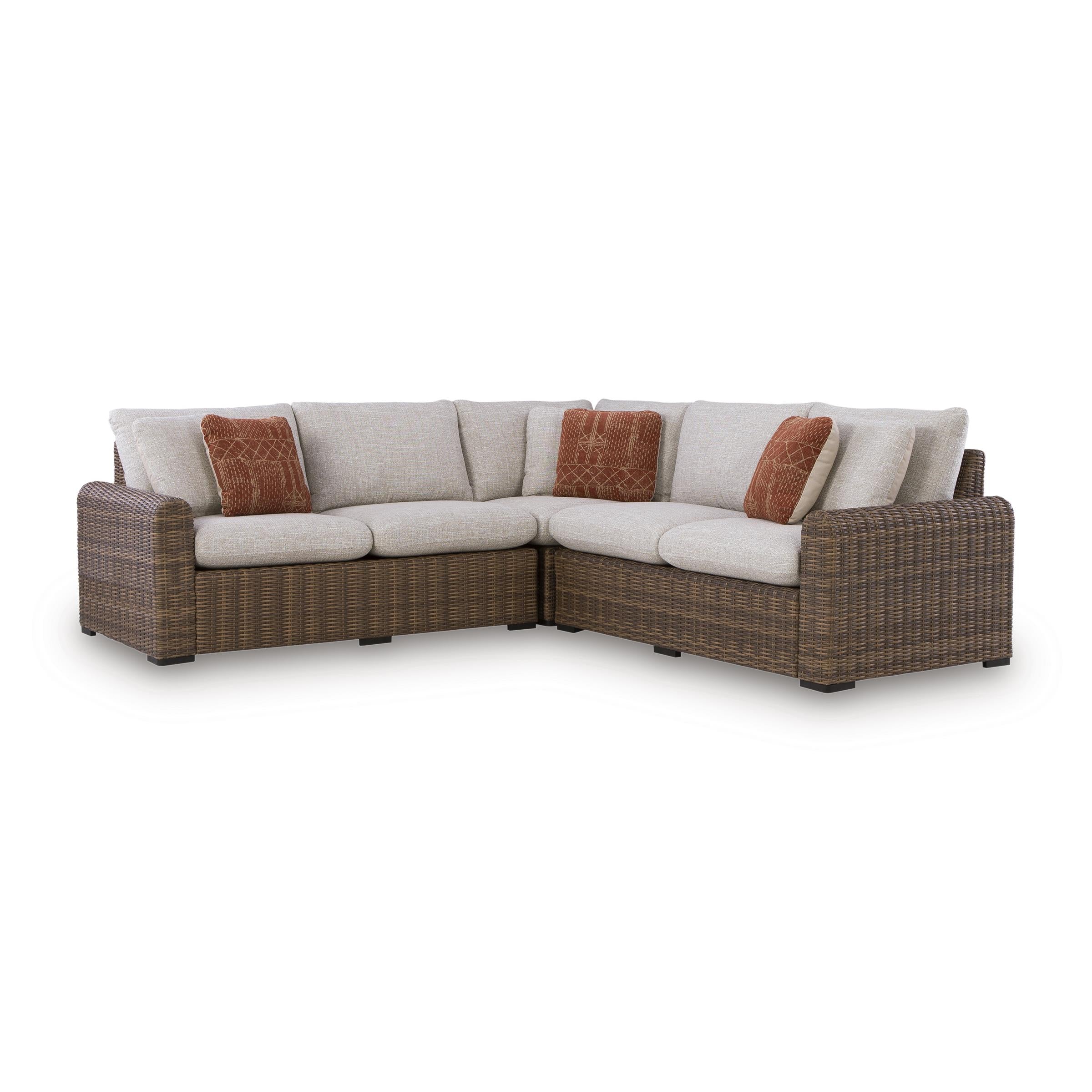 Signature Design by Ashley Dolan Creek PCP610P1 3 pc Outdoor Sectional - Image 1