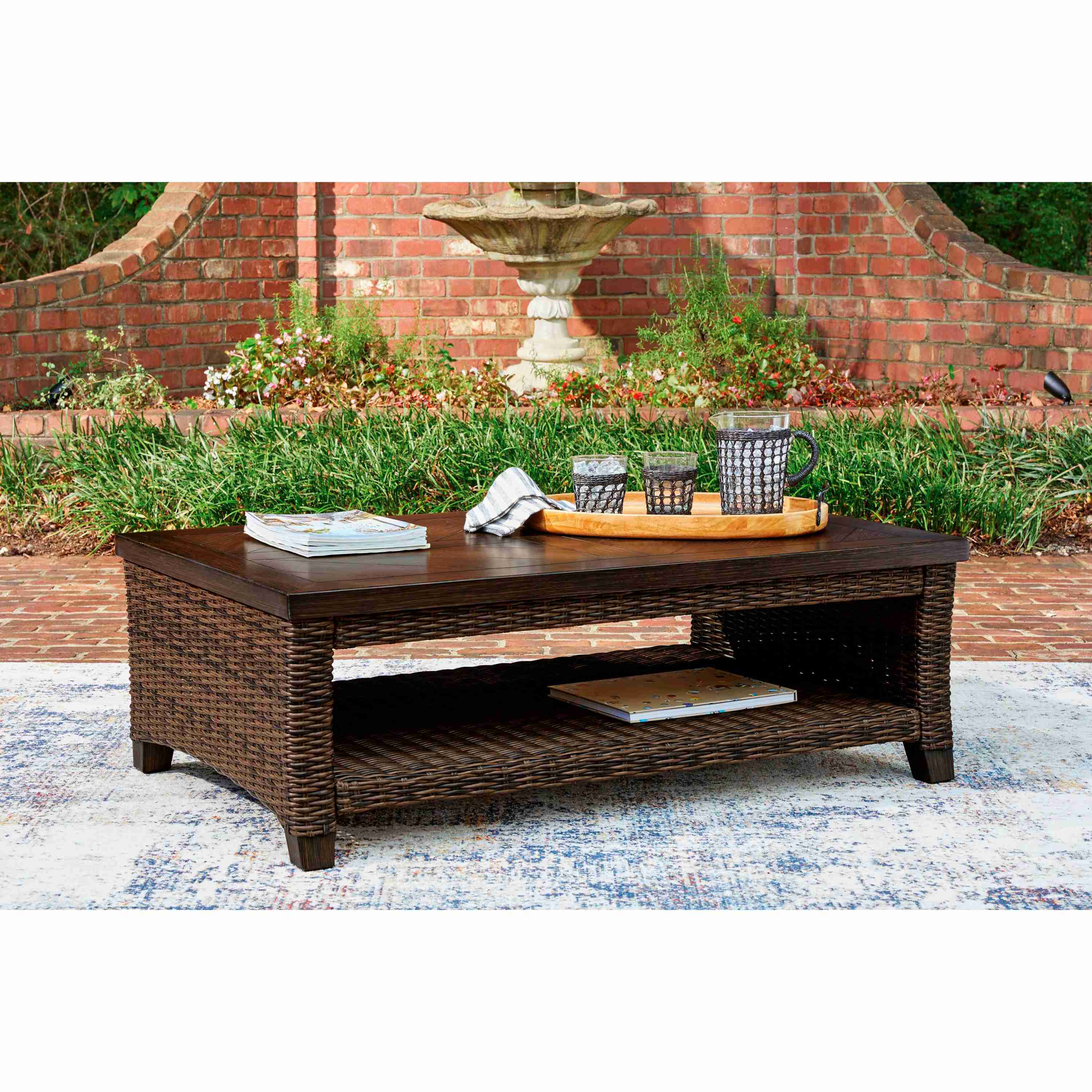 Signature Design by Ashley Monterey Point PCP760-701 Rectangular Cocktail Table - Image 3