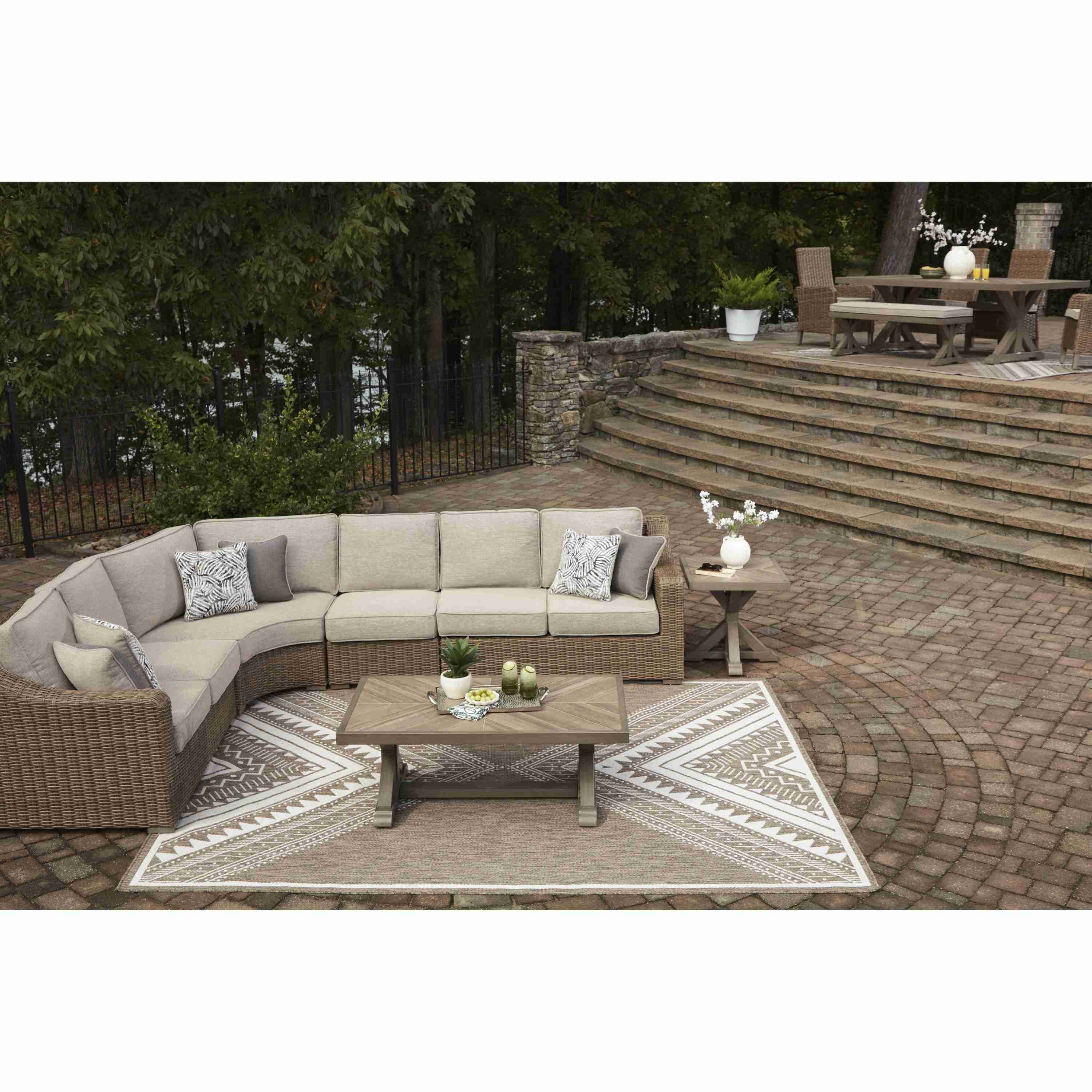 Signature Design by Ashley Laguna Heights PCP790P2 4 pc Outdoor Sectional - Image 2