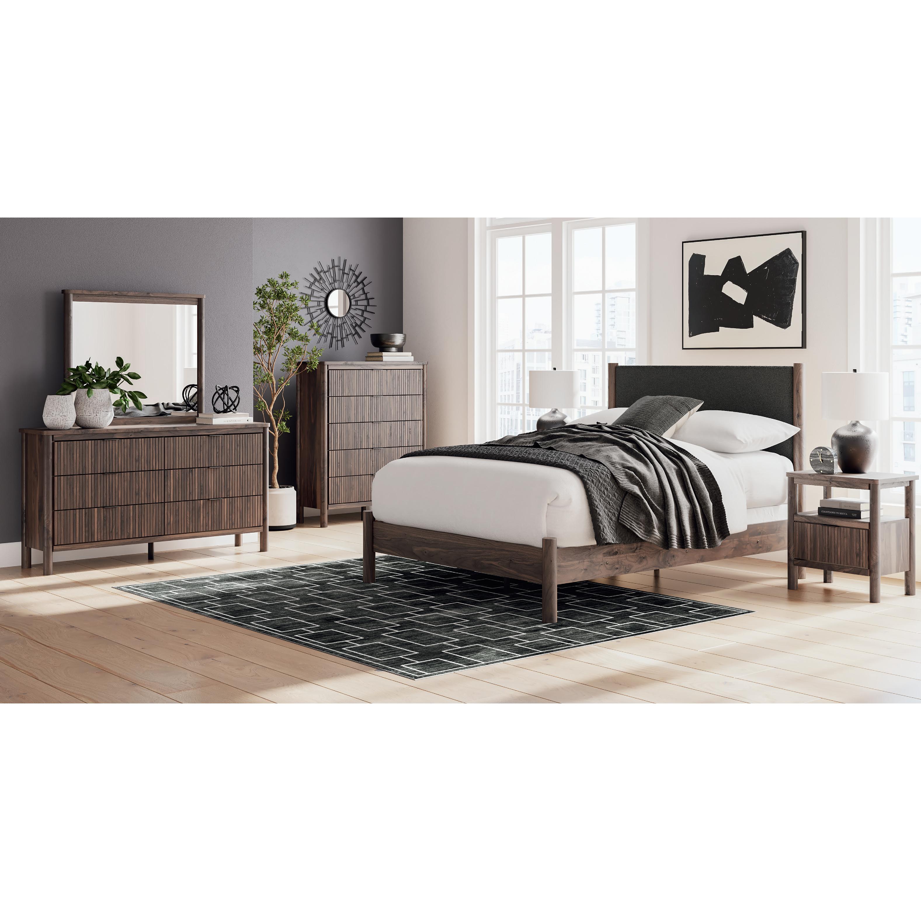 Signature Design by Ashley Pamytta PCB2614-57 Queen Upholstered Panel Headboard - Image 2
