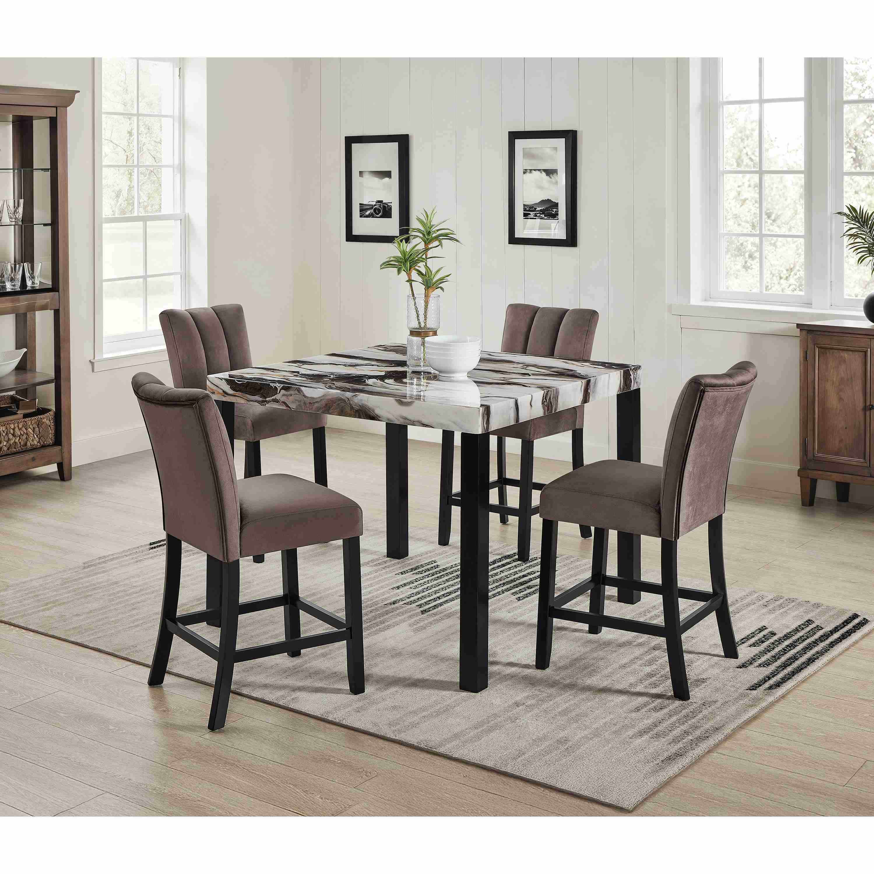 Crown Mark Vega 1720S-24 Counter Height Side Chair - Image 3