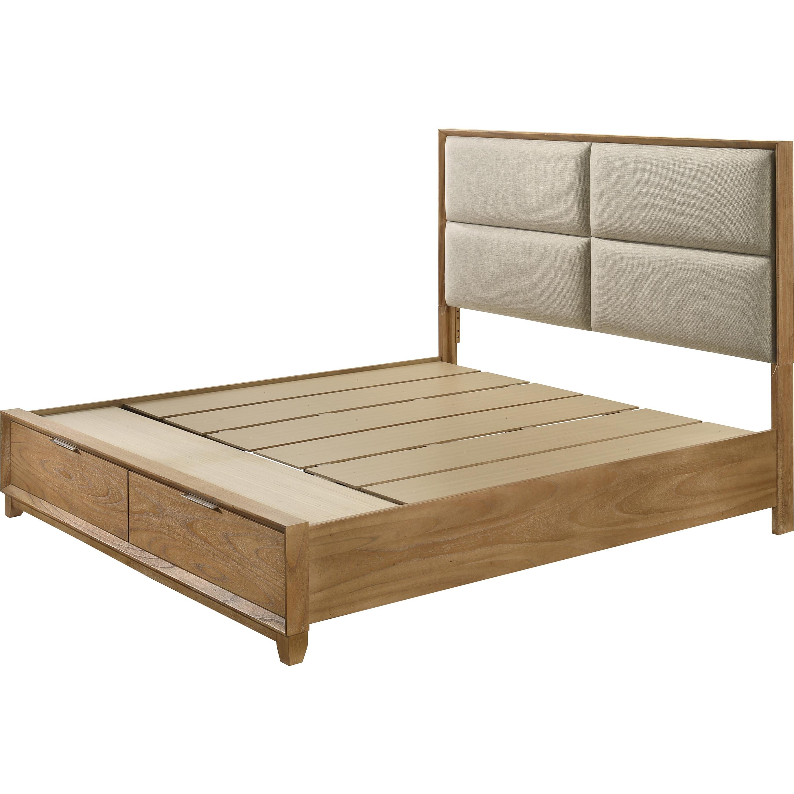 Crown Mark Florian B6572-Q Queen Platform Bed with Storage - Image 3