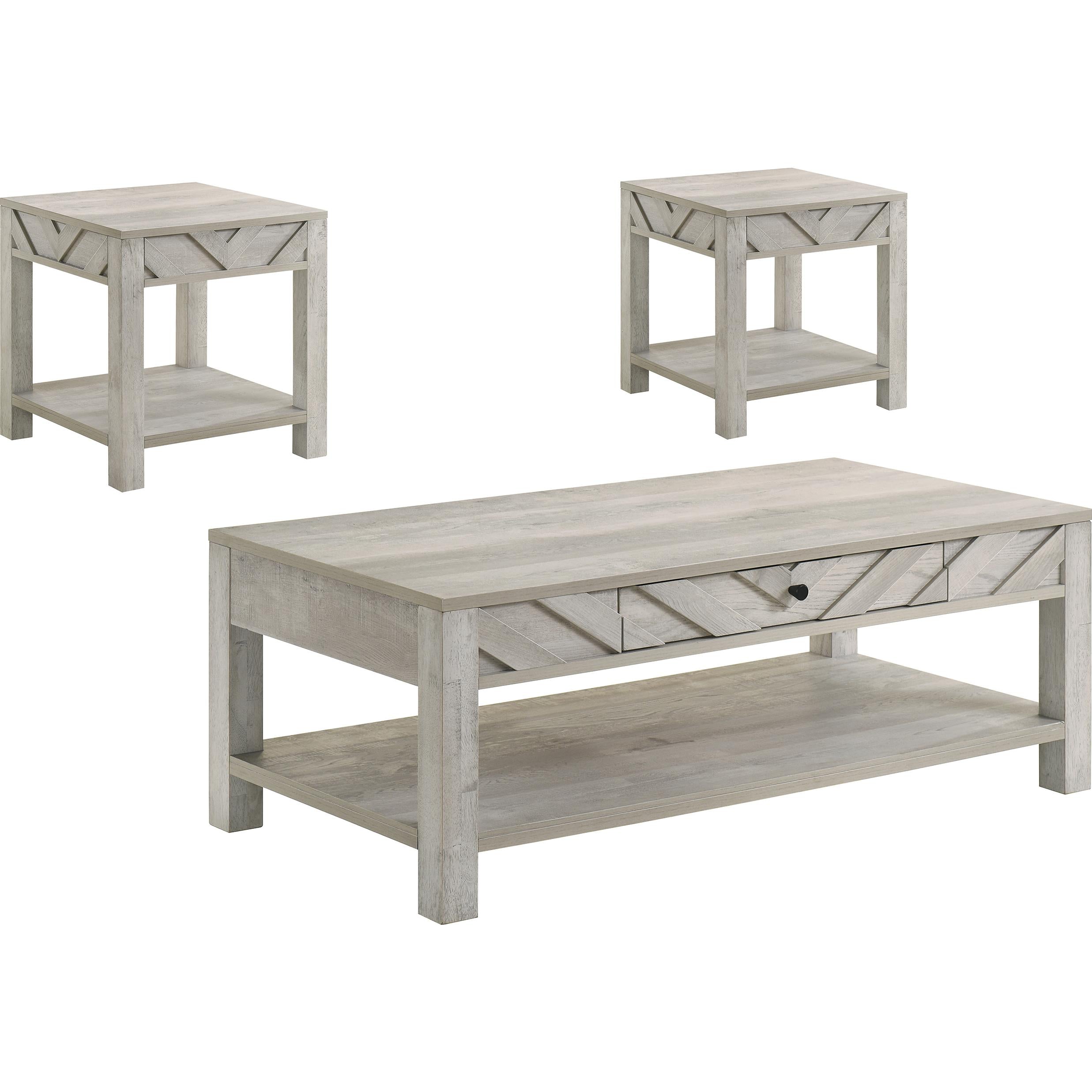 Crown Mark Valor B9330-CE-SET 3 pc Occasional Table Set - Image 2